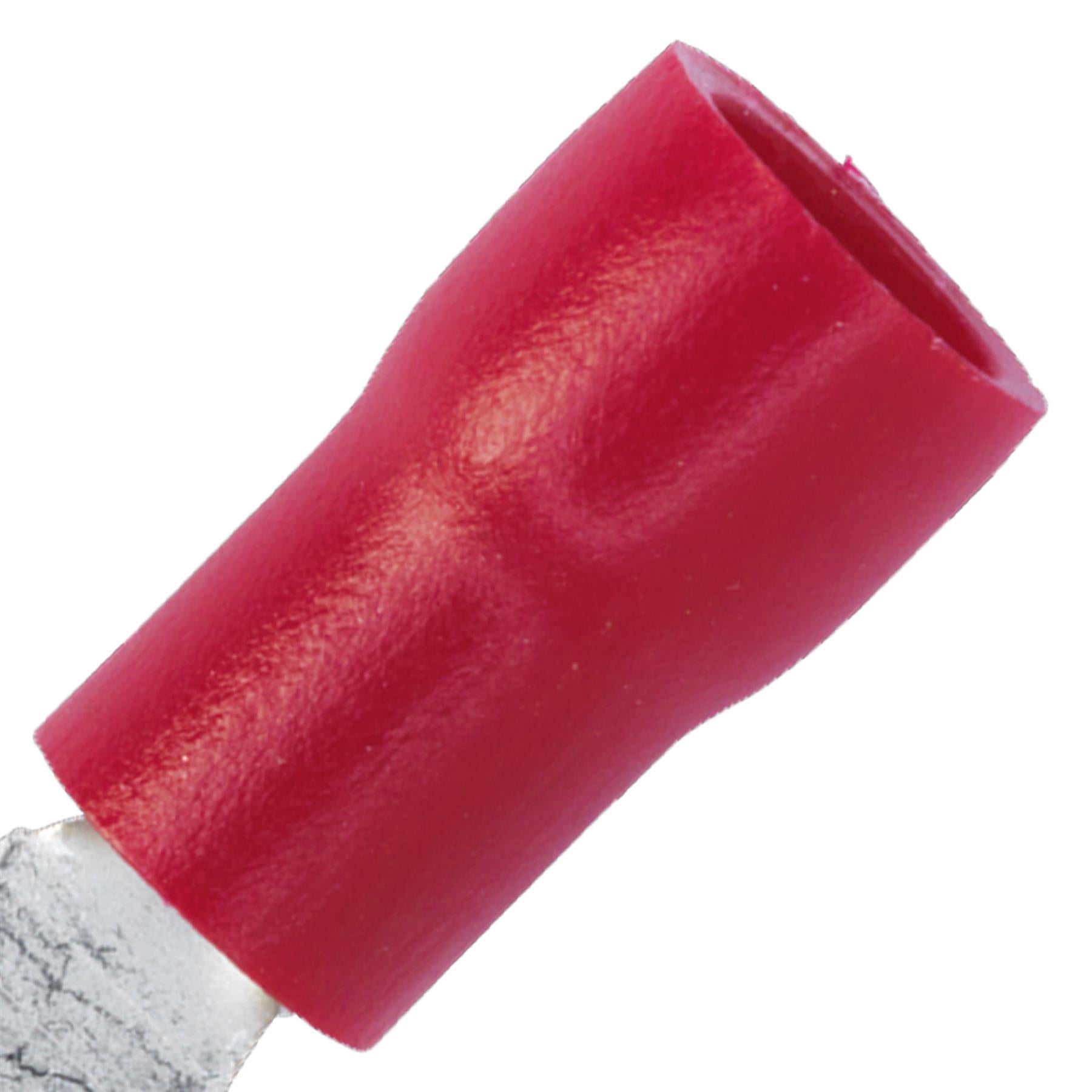 Sealey Easy-Entry Ring Terminal 8.4mm (5/16") Red Pack of 100