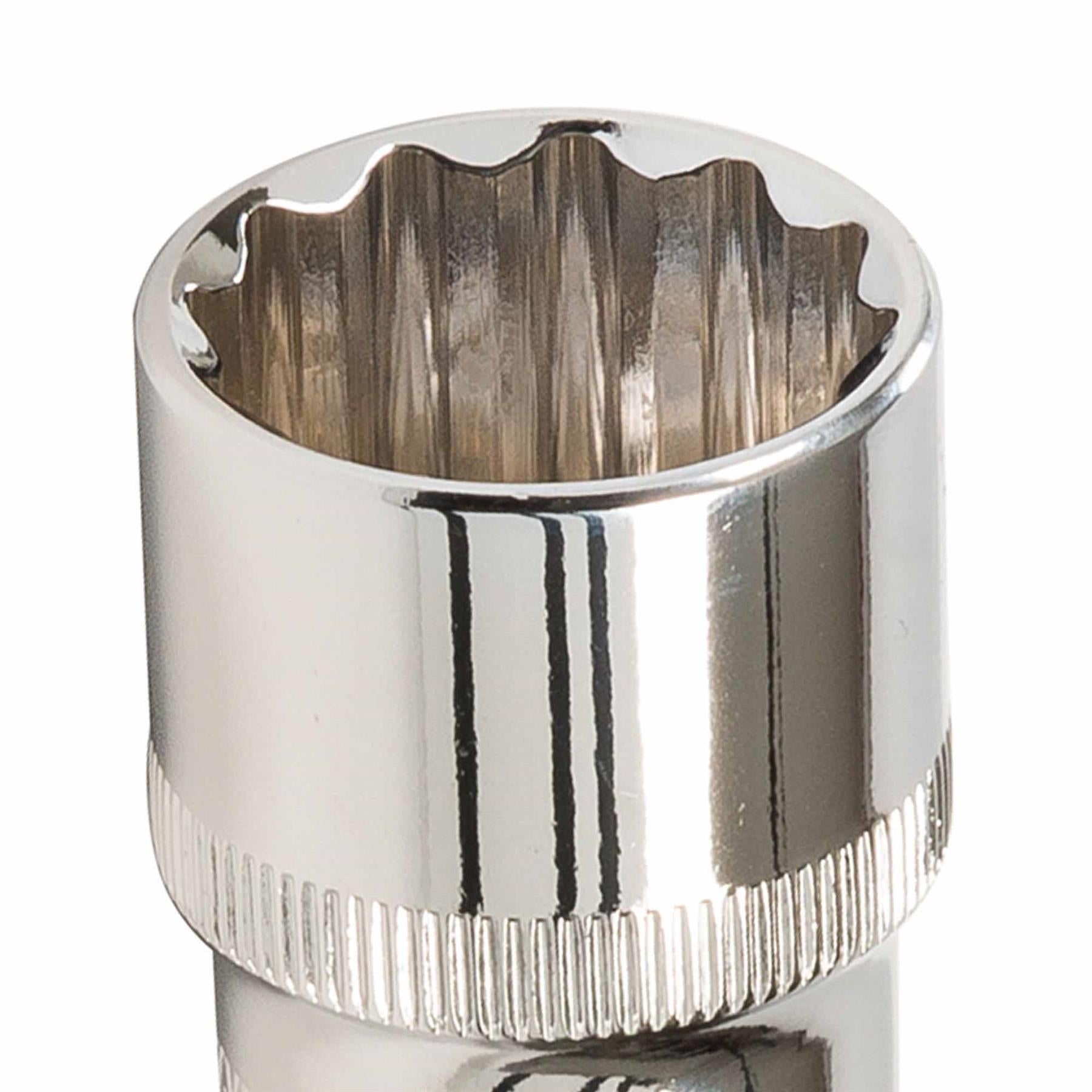 Socket 1/2" Drive 12pt Metric 12 Point Bi Hex Corrotion Resistant Socket 21mm