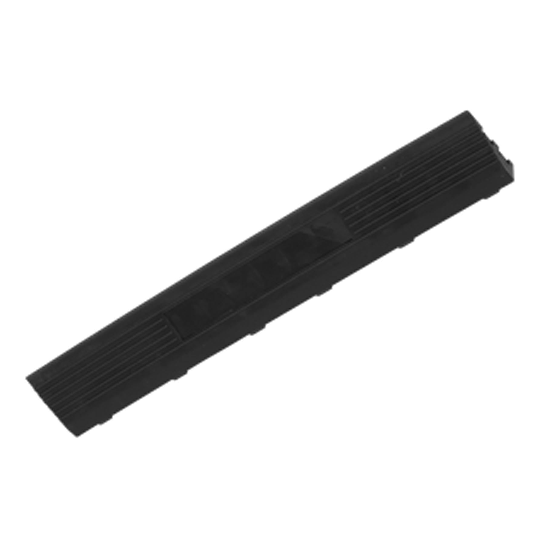 Sealey Polypropylene Floor Tile Edge 400x60mm Black Male-Pack of 6