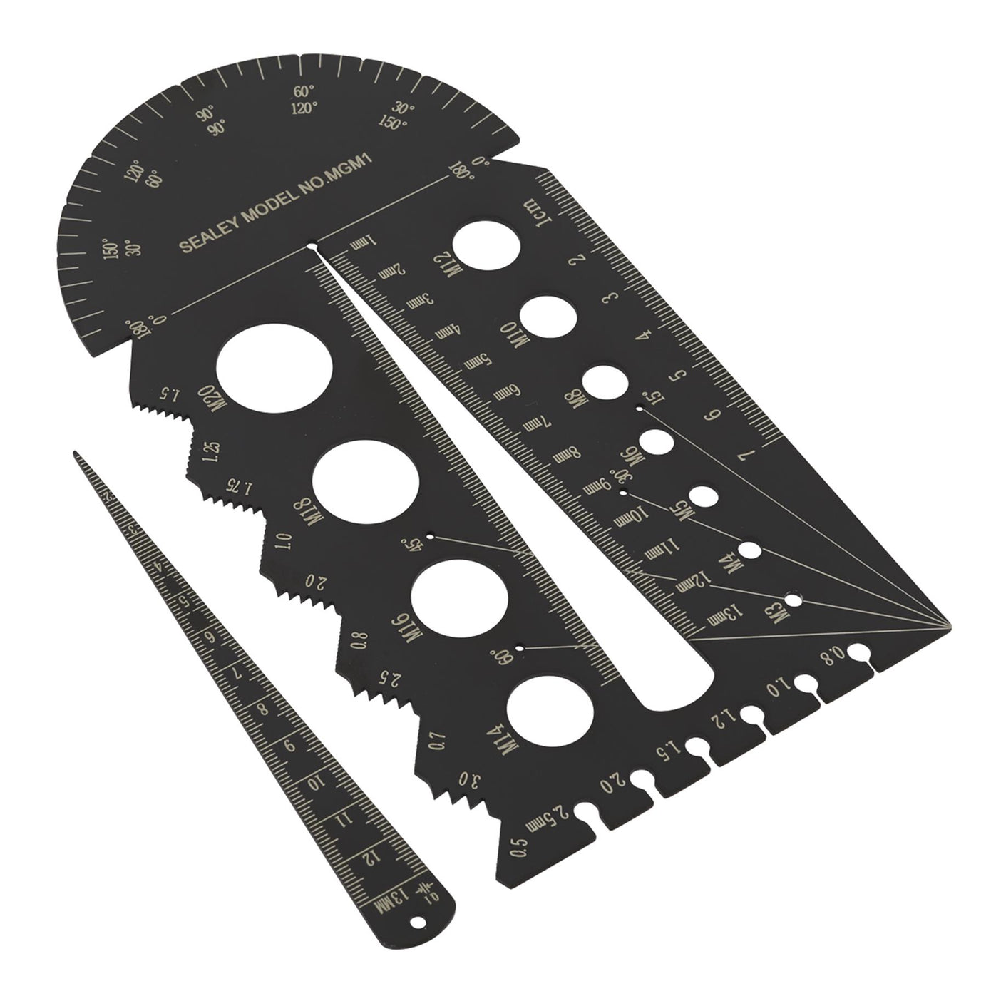 Sealey Multi-Gauge Metric Stainless steel metric MGM1