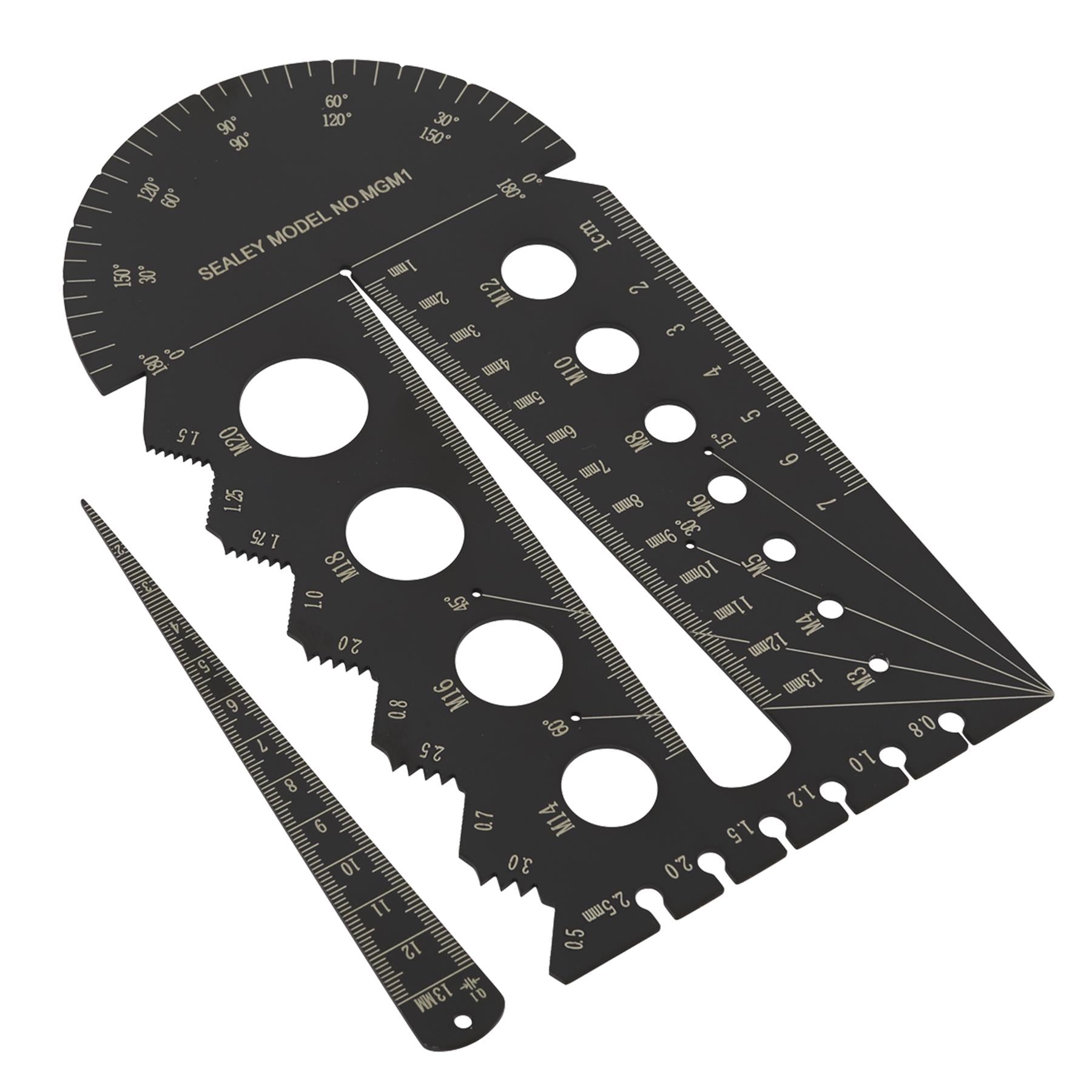 Sealey Multi-Gauge Metric Stainless steel metric MGM1