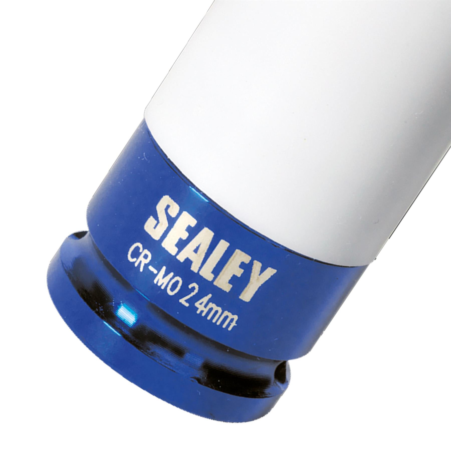 Sealey Alloy Wheel Impact Socket 24mm 1/2"Sq Drive