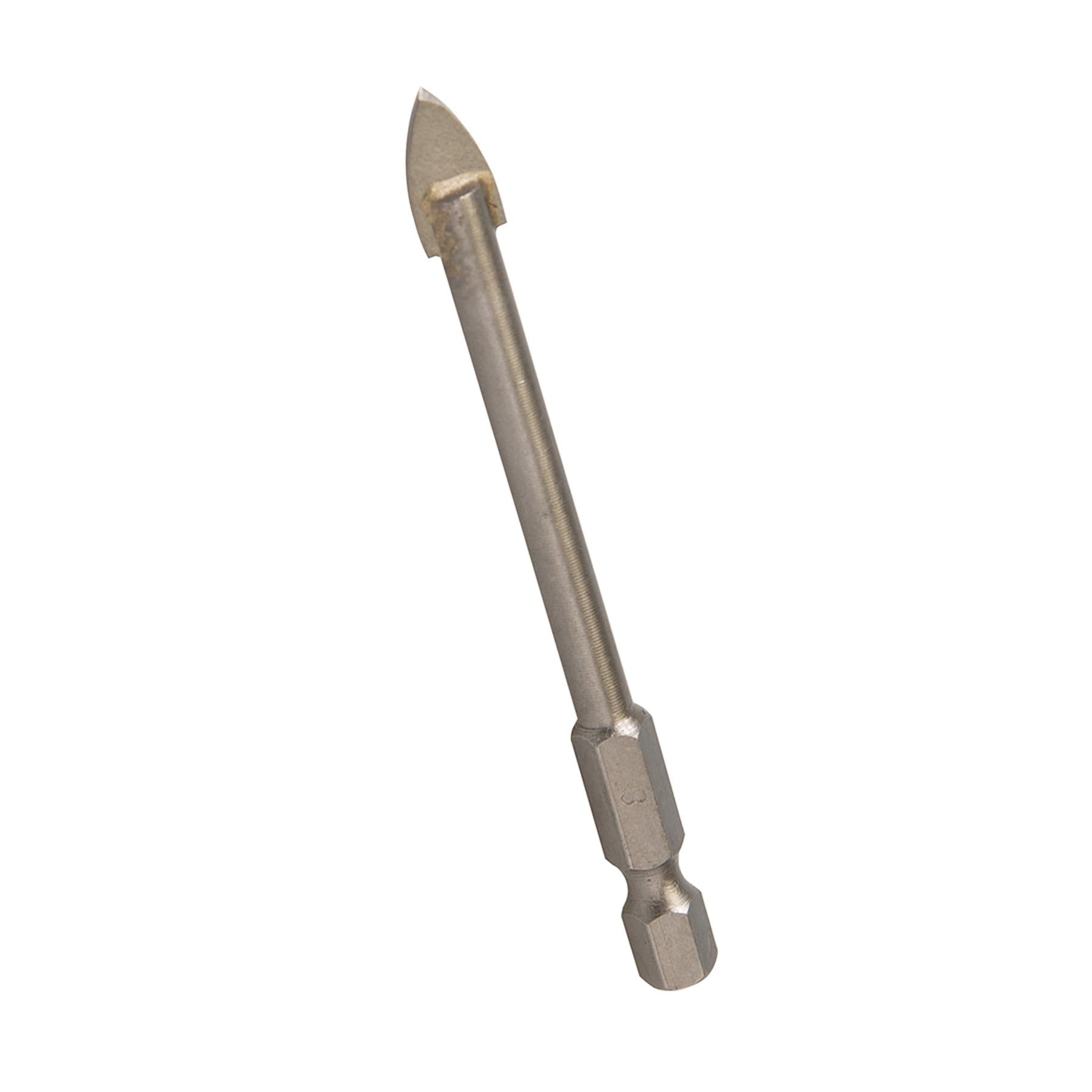 Drill Bit For Tile & Glass Tile Ceramic Hex Shank Drill Bit 8mm