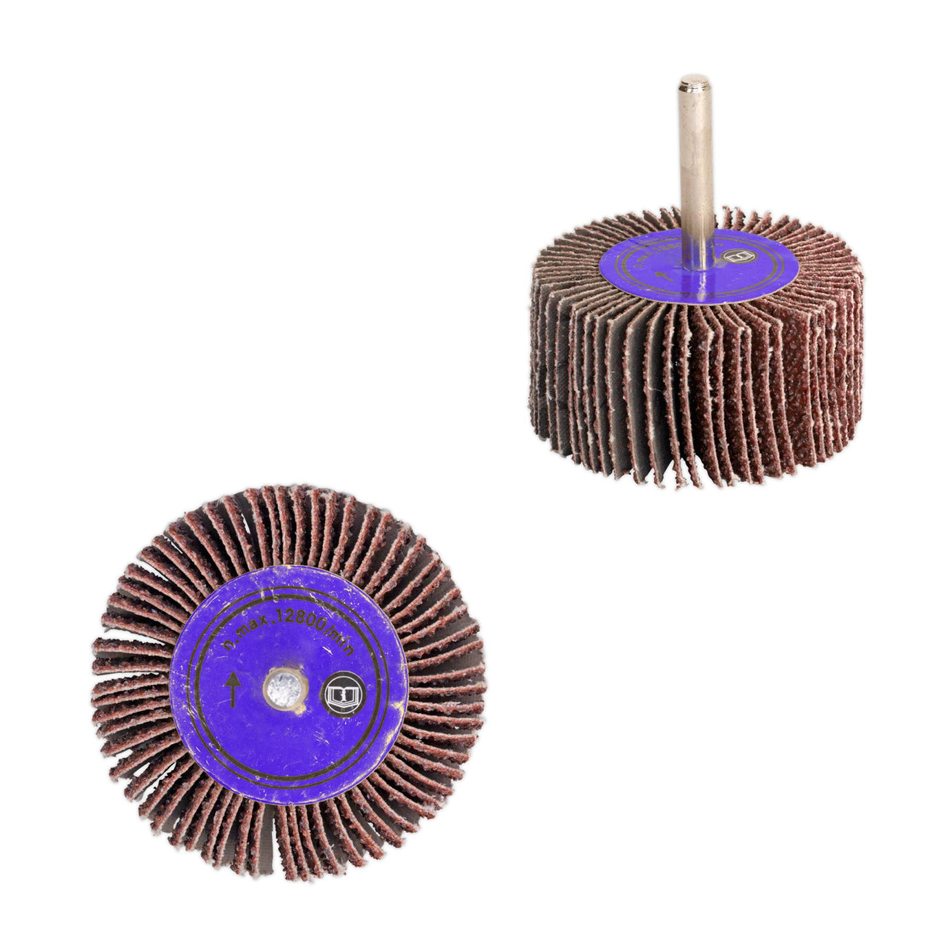 Sealey Flap Wheel Ø25 x 10mm 6mm Shaft 80Grit