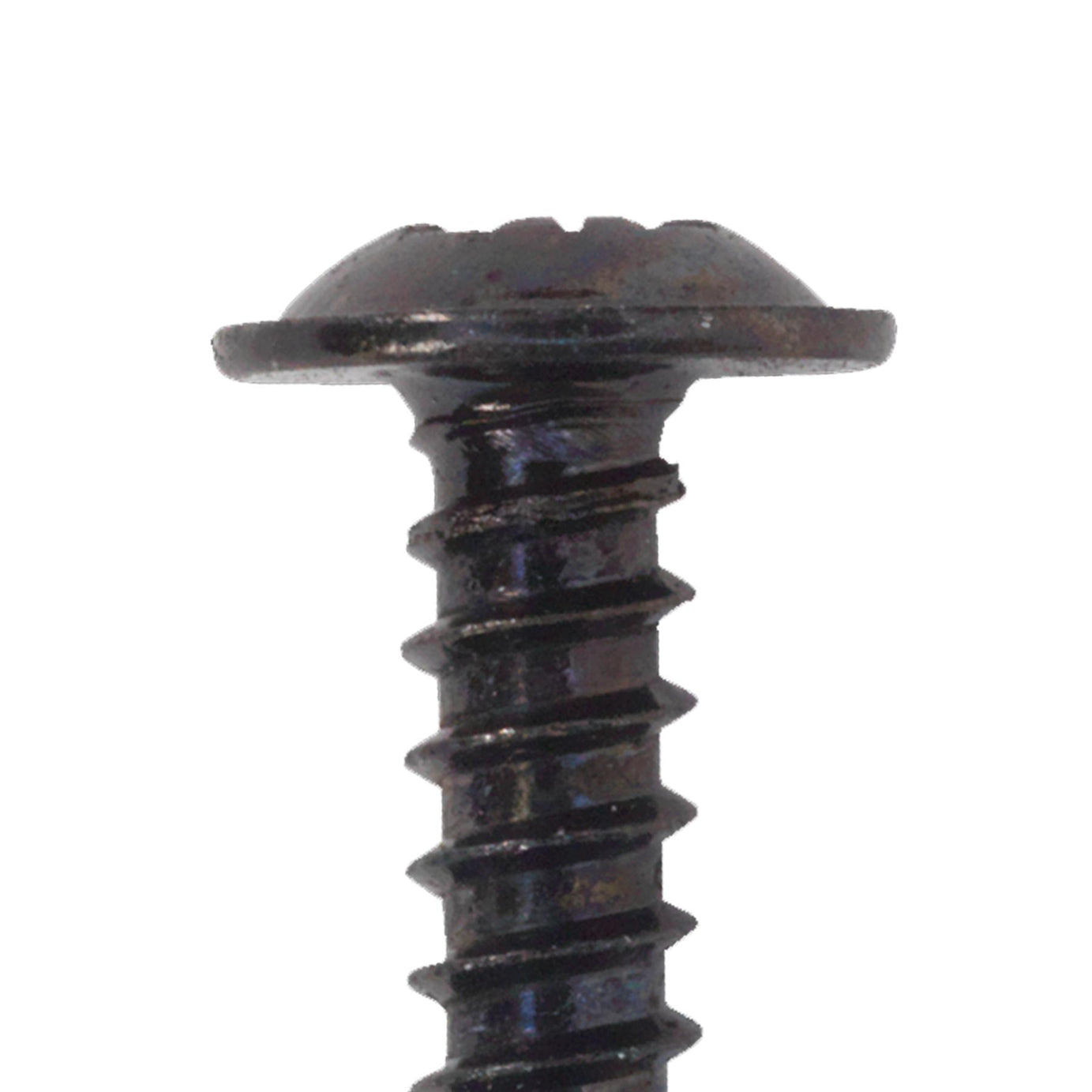 Sealey Self Tapping Screw 3.5 x 19mm Flanged Head Black Pozi Pack o