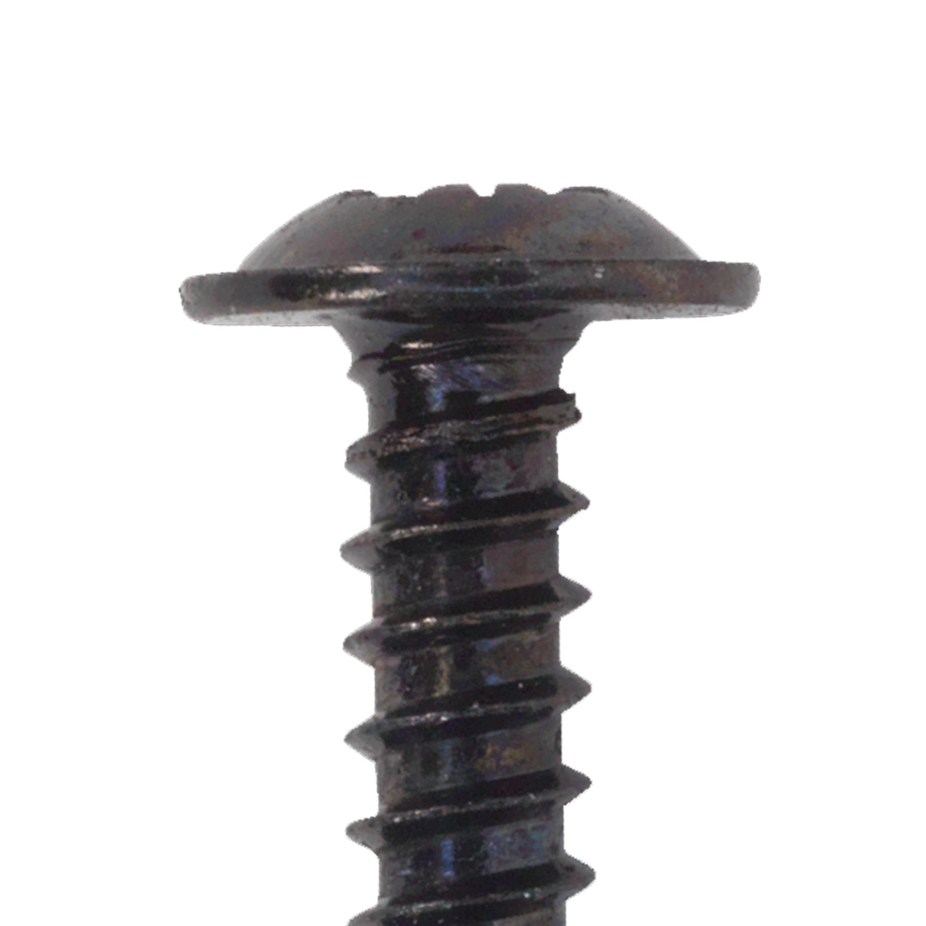 Sealey Self Tapping Screw 3.5 x 19mm Flanged Head Black Pozi Pack o