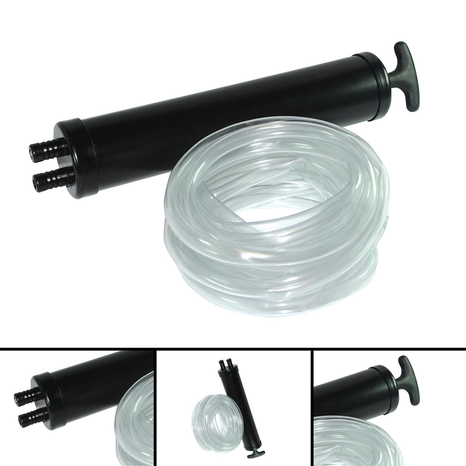 Oil Fluid Suction Transfer Hand Syringe Gun Pump Extractor Capacity 500cc