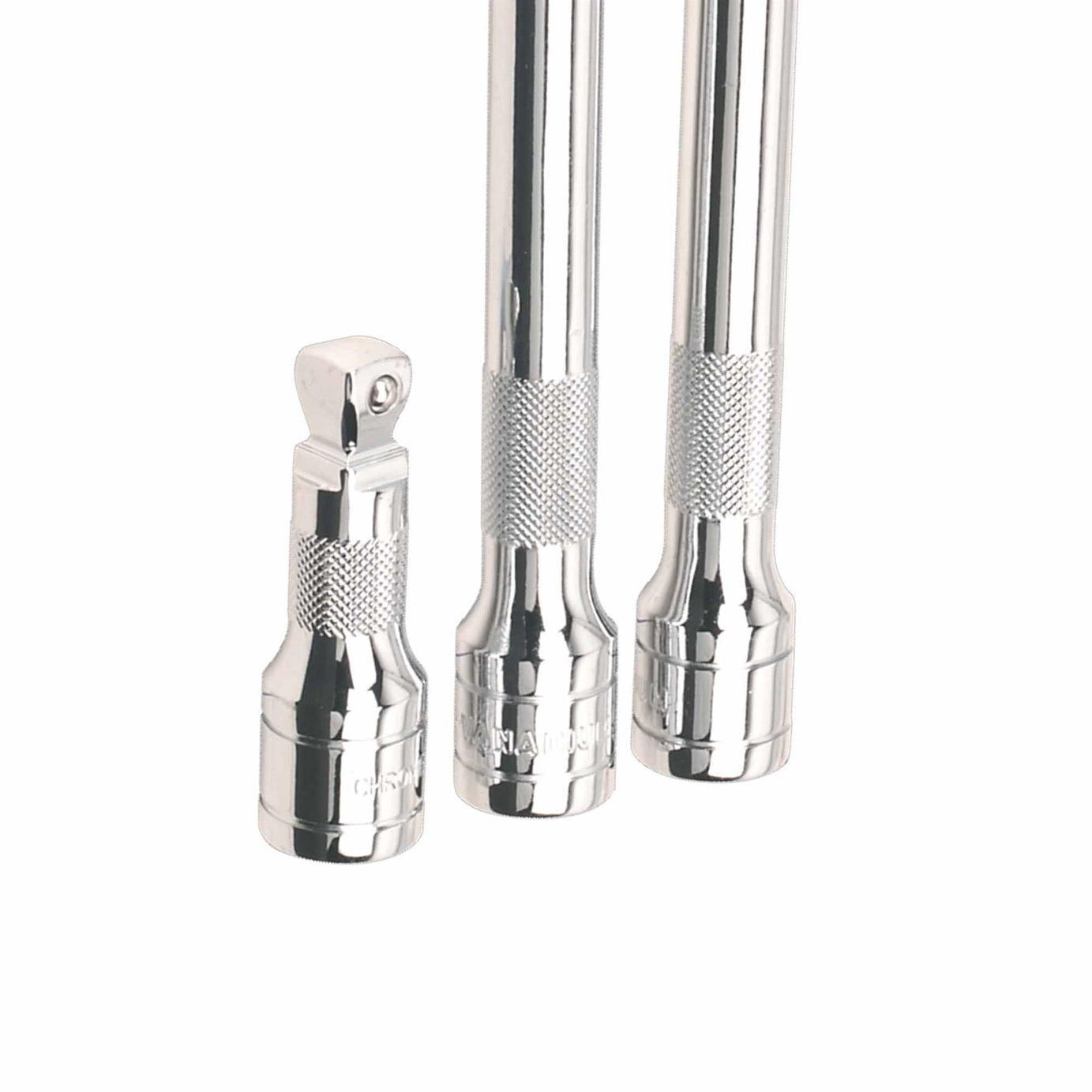 Sealey Wobble/Rigid Extension Bar Set 3pc 1/2"Sq Drive