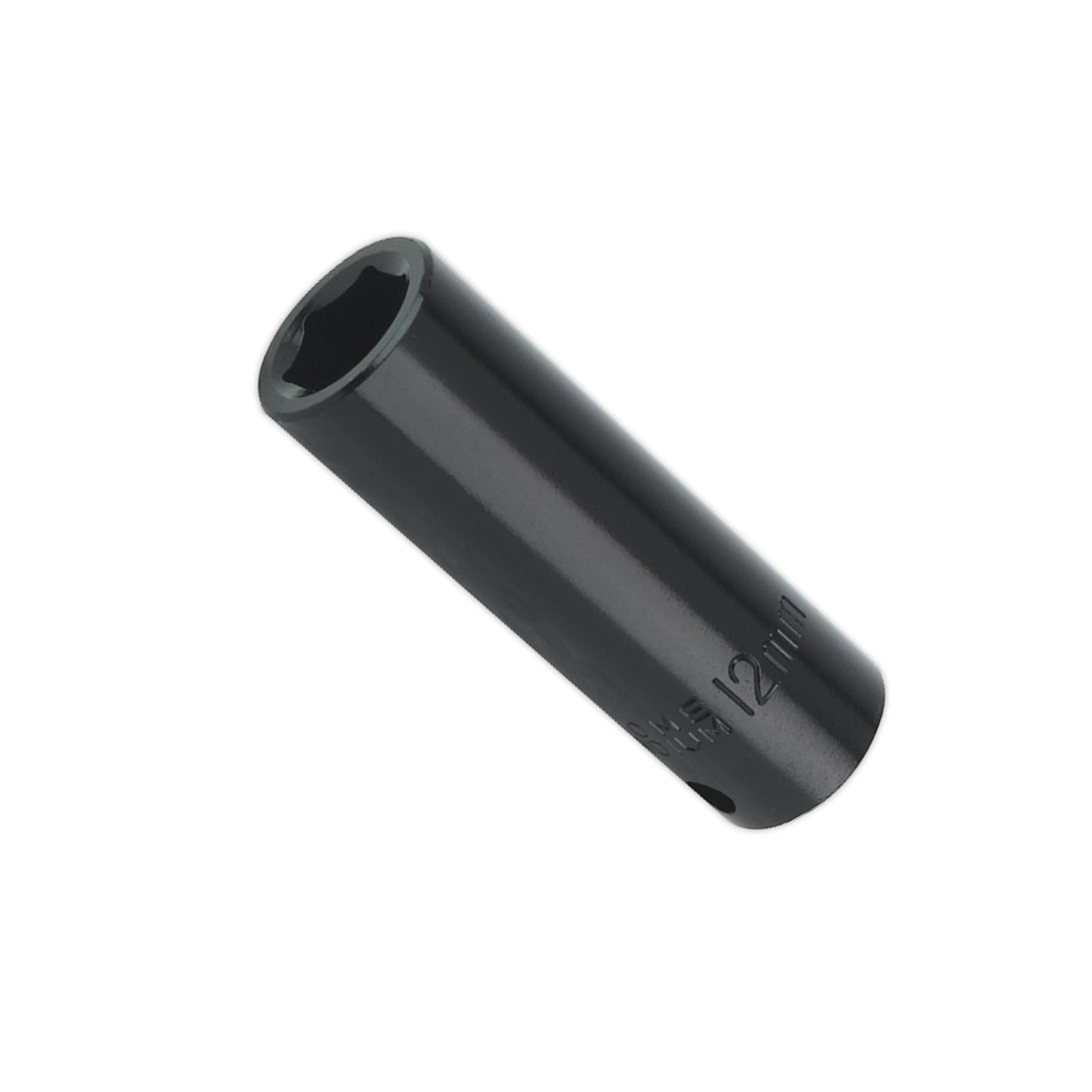 Sealey Impact Socket 12mm Deep 3/8"Sq Drive Chrome Vanadium