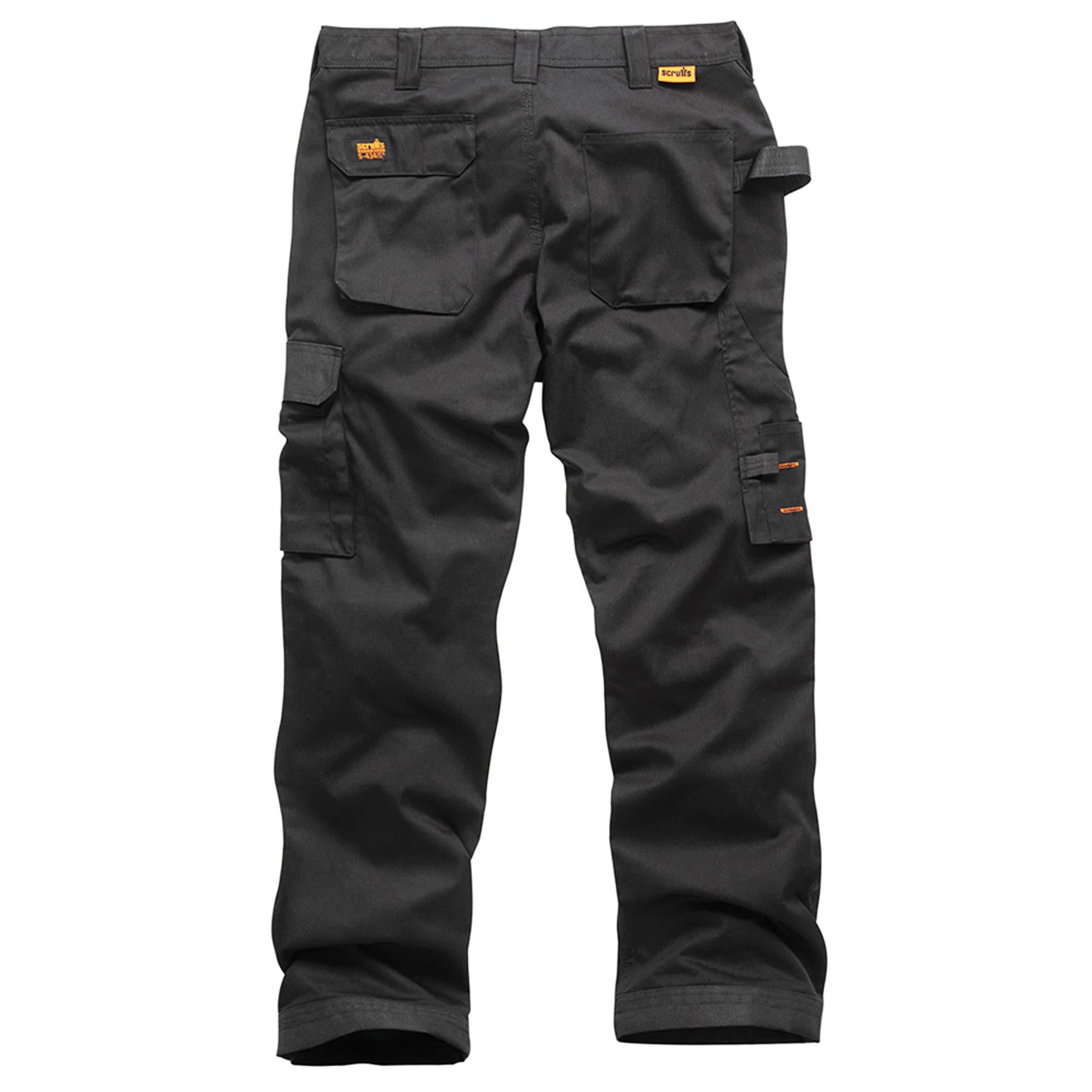 Scruffs Worker Plus Trouser | Trade Hard Wearing Work Trouser | Black