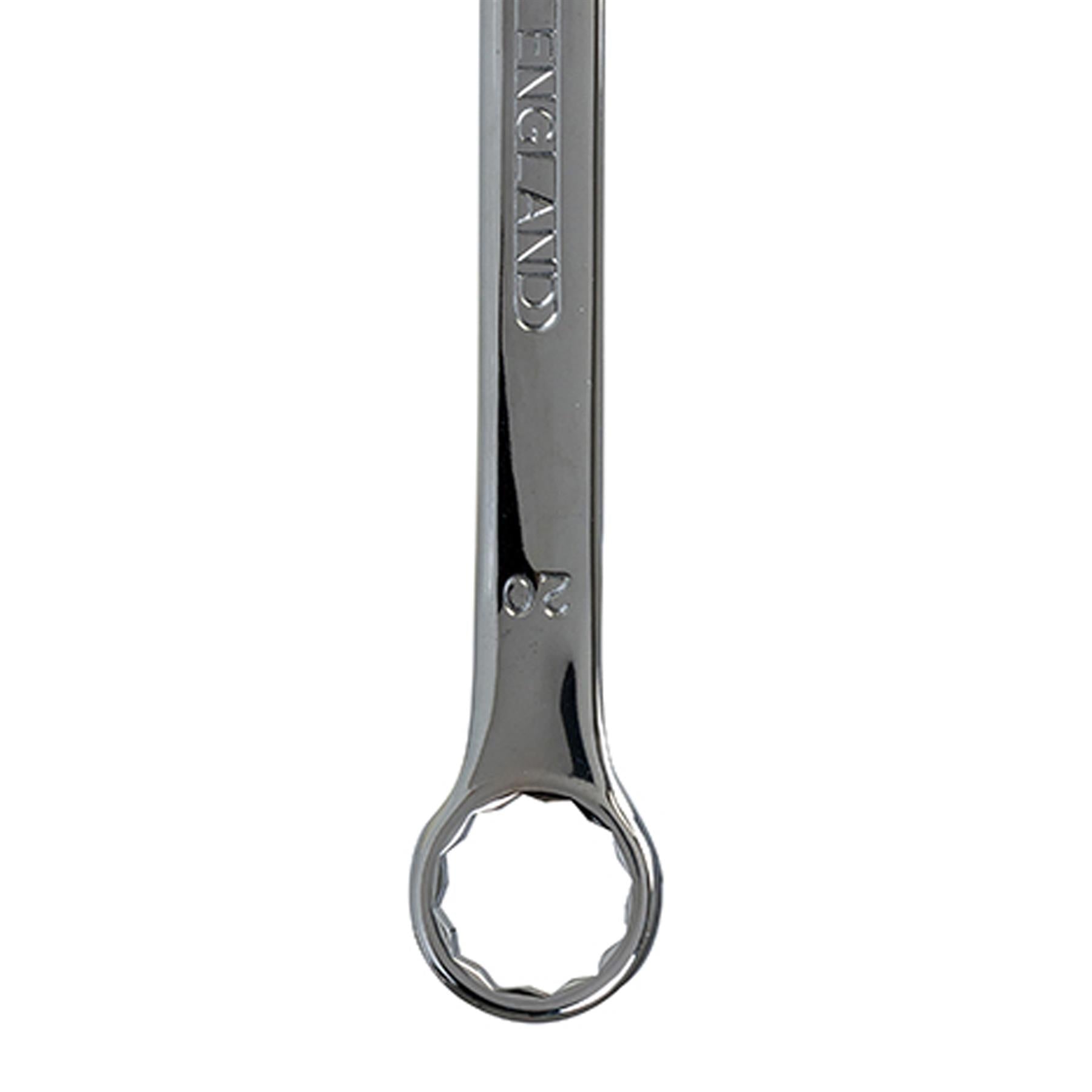 King Dick metric 20 MM polished chrome combination spanner wrenches spanners