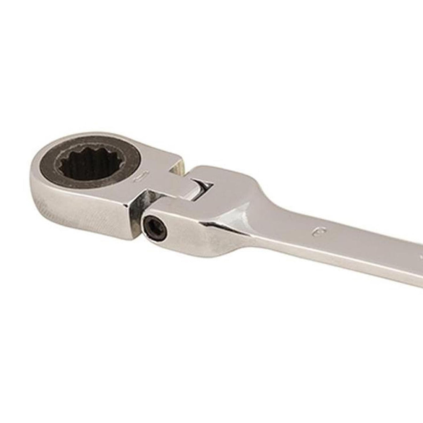 Flexible Head Ratchet Metric Spanner