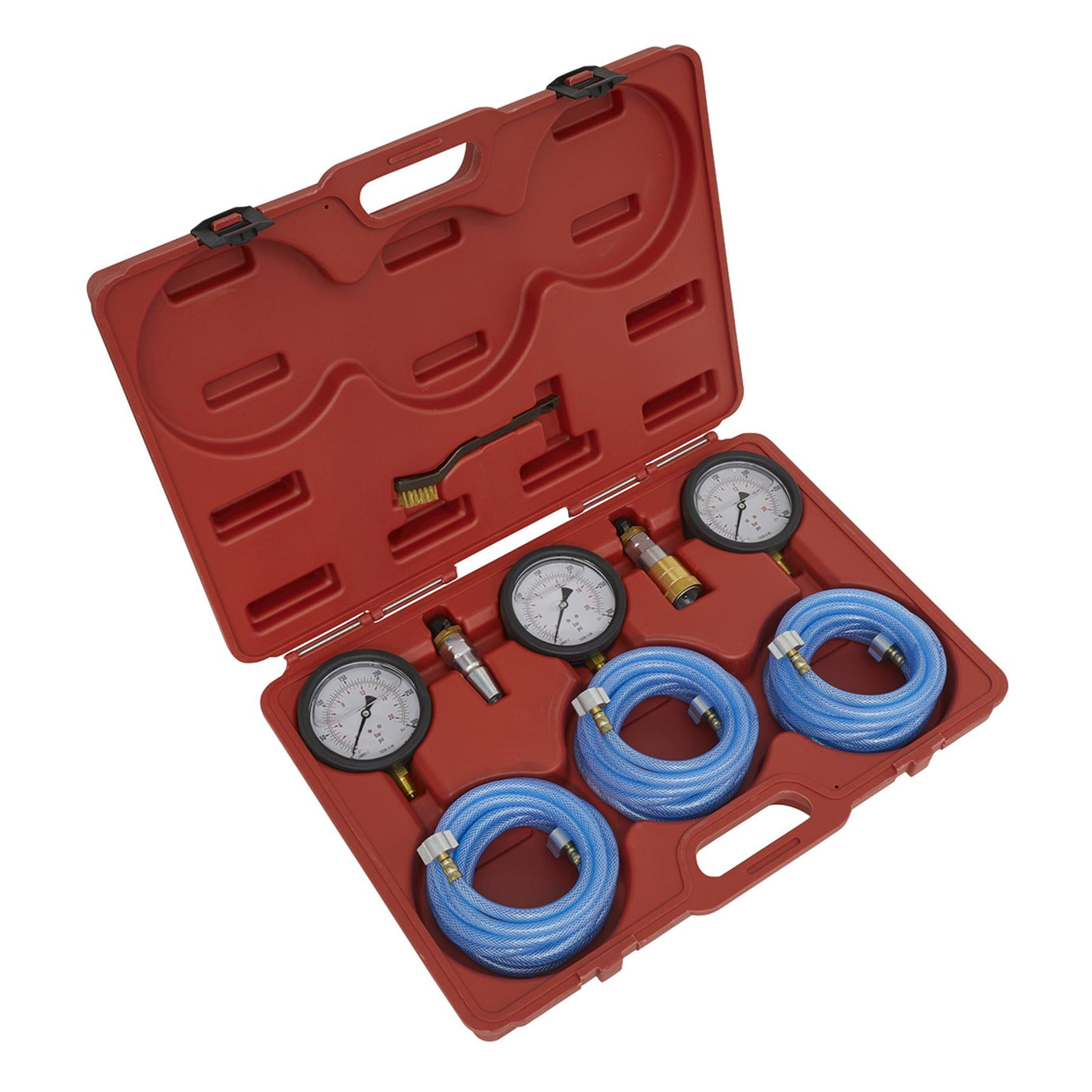 Sealey Air Brake Test Gauge Set - Commercial Quick & Easy Storage Case