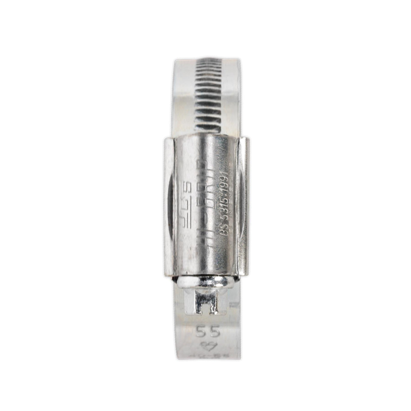 Sealey HI-GRIP Hose Clip Zinc Plated �80-100mm Pack of 10