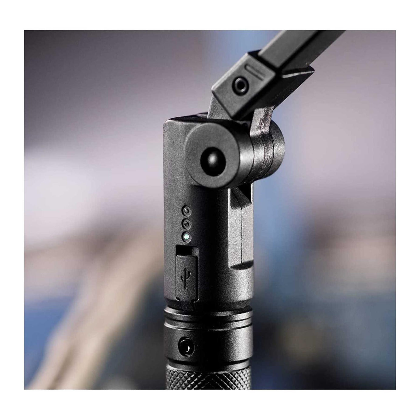 Sealey Rechargeable Aluminium Folding Pocket Light 2 COB & 1 SMD LED