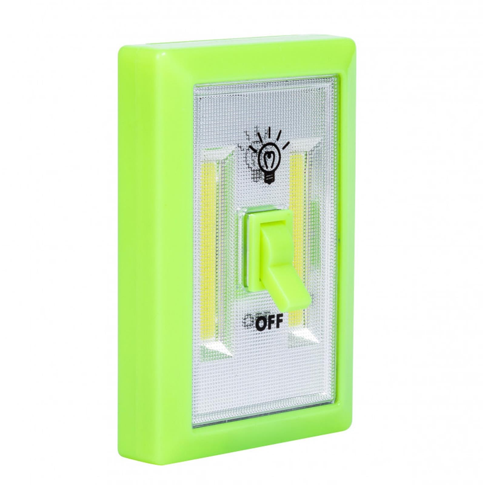 BlueSpot Electralight Glow In The Dark COB Night Light 200 Lumen Wall Mount Light