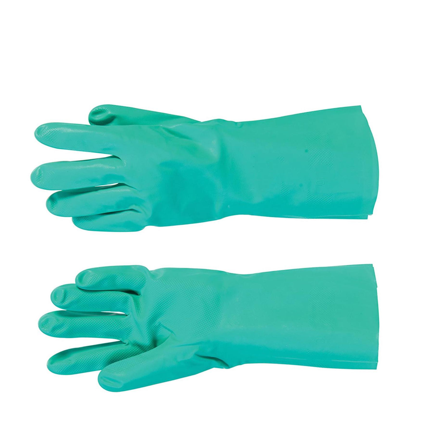 20 X Nitrile Gauntlets Quality Heavy Duty Construction Microorganism Protection