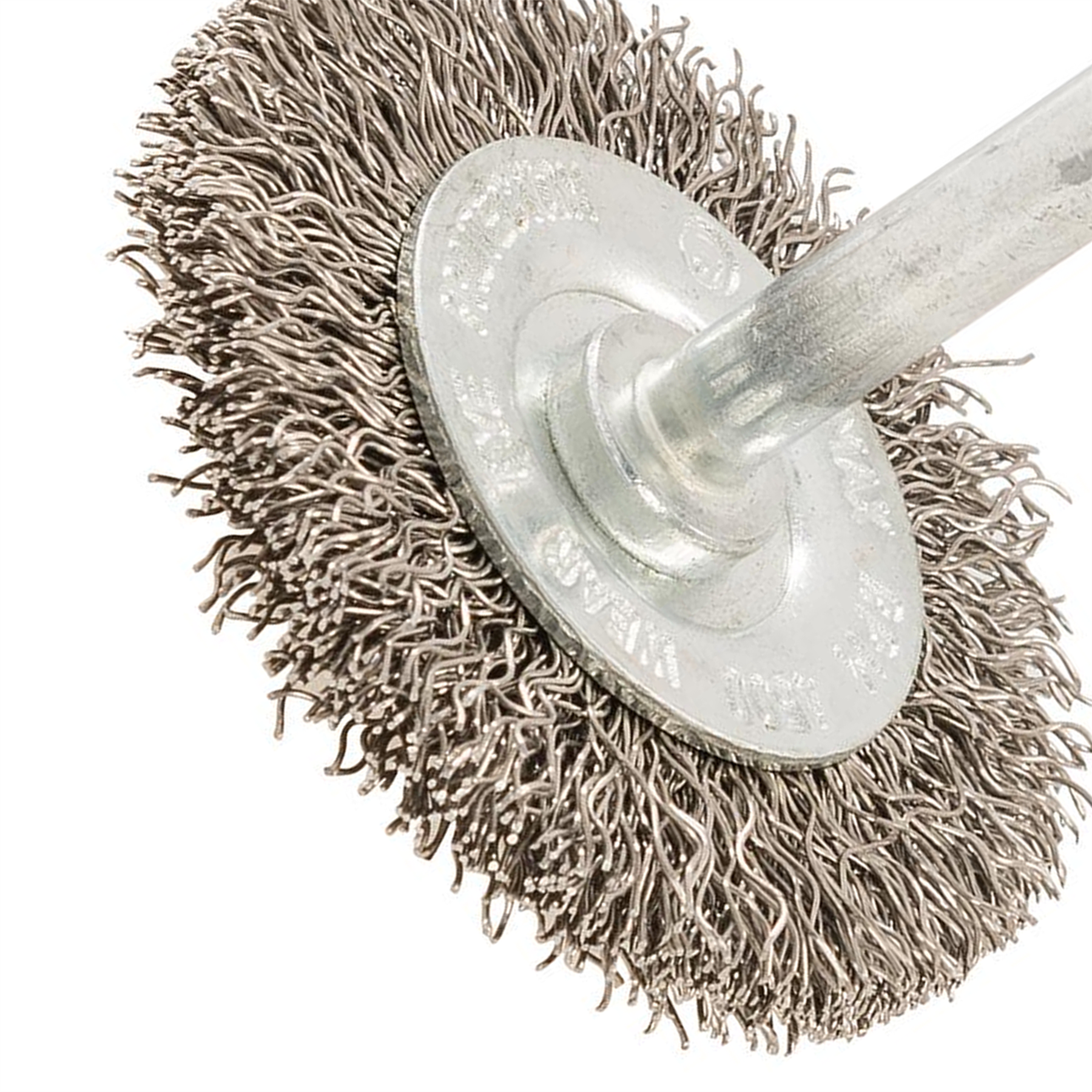 Rotary Crimped Steel Wire Brush 50mm Grinding Wire Brush Professional Tool