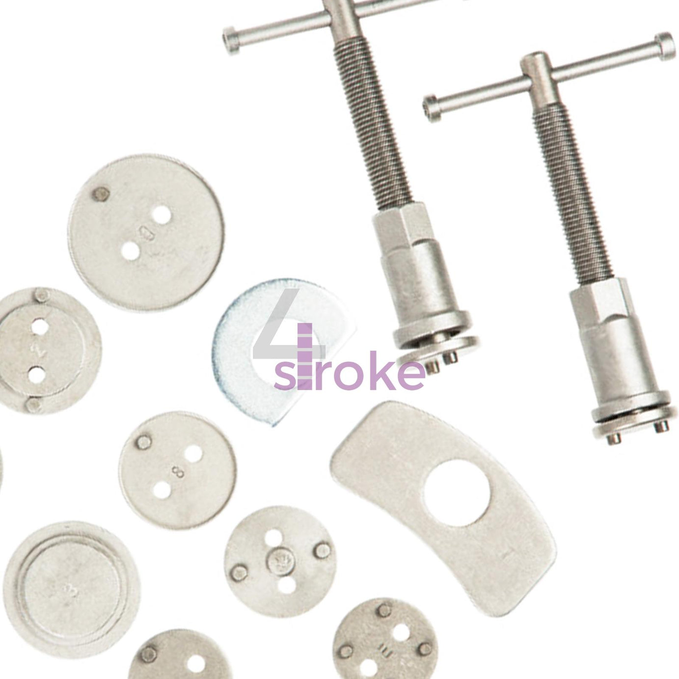 BlueSpot 21Pce Universal Brake Caliper Piston Rewind Repair Kit Wind Back Tool Set