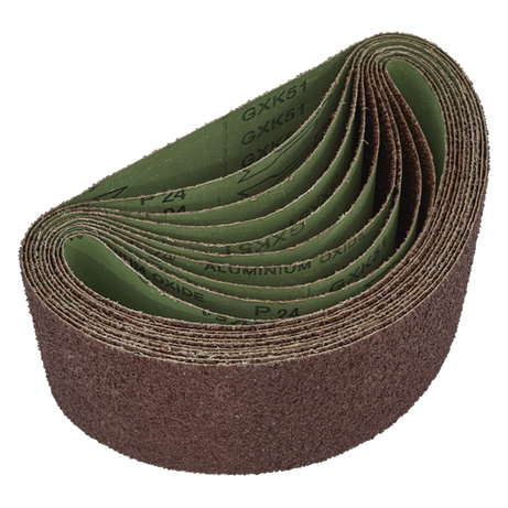 Sealey Sanding Belt 100 x 610mm 24Grit - Pack of 5