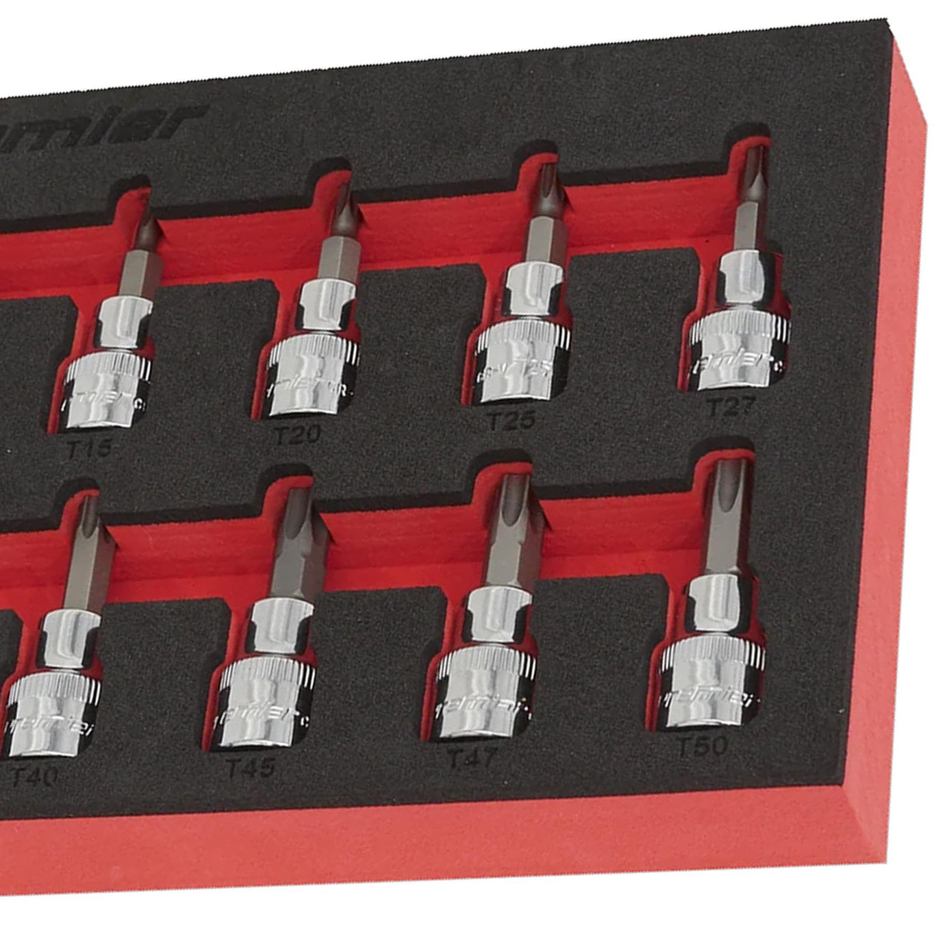 Sealey TRX-Star* Socket Bit Set 10pc 3/8"Sq Drive