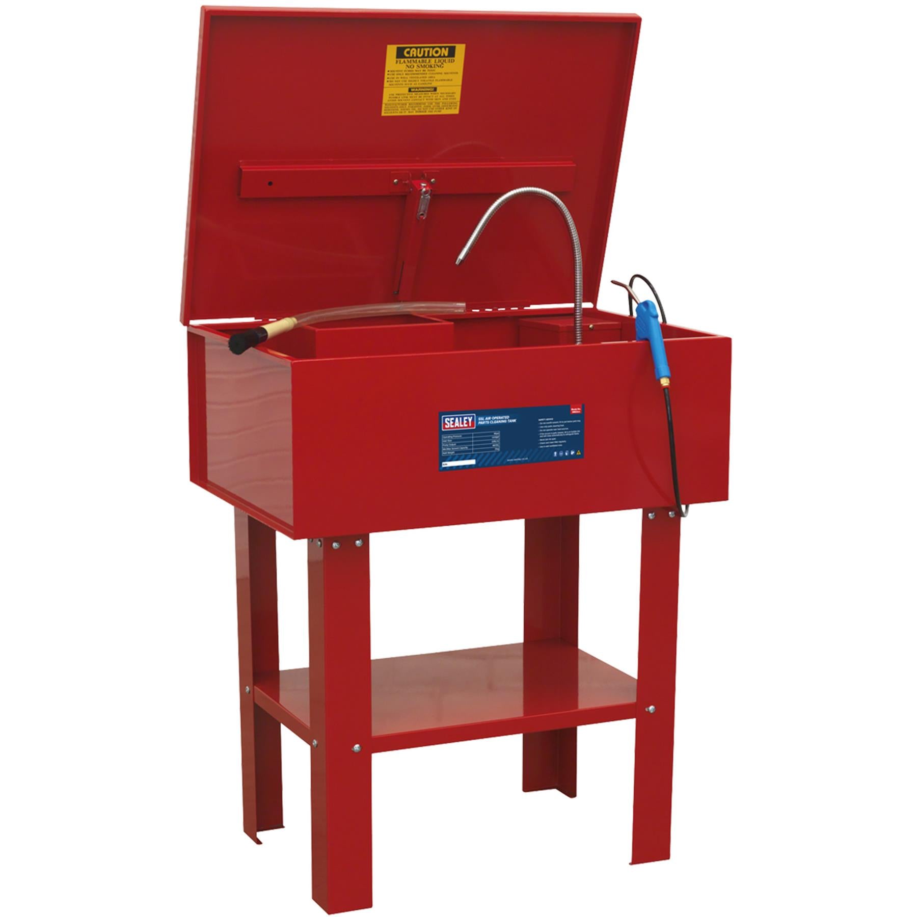 Sealey Parts Cleaning Tank Air Operated Steel tank