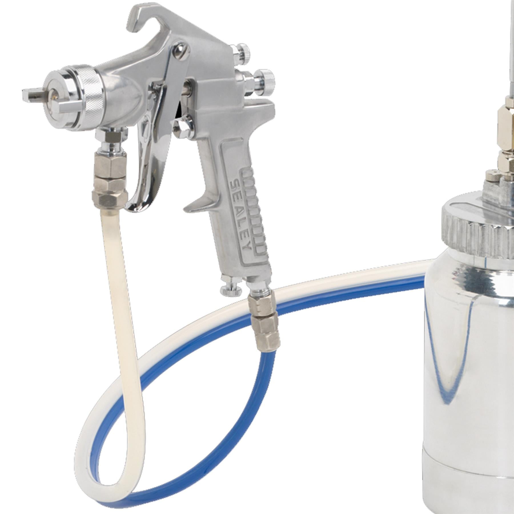 Sealey Pressure Pot System with Spray Gun & Hoses 1.8mm Set-Up