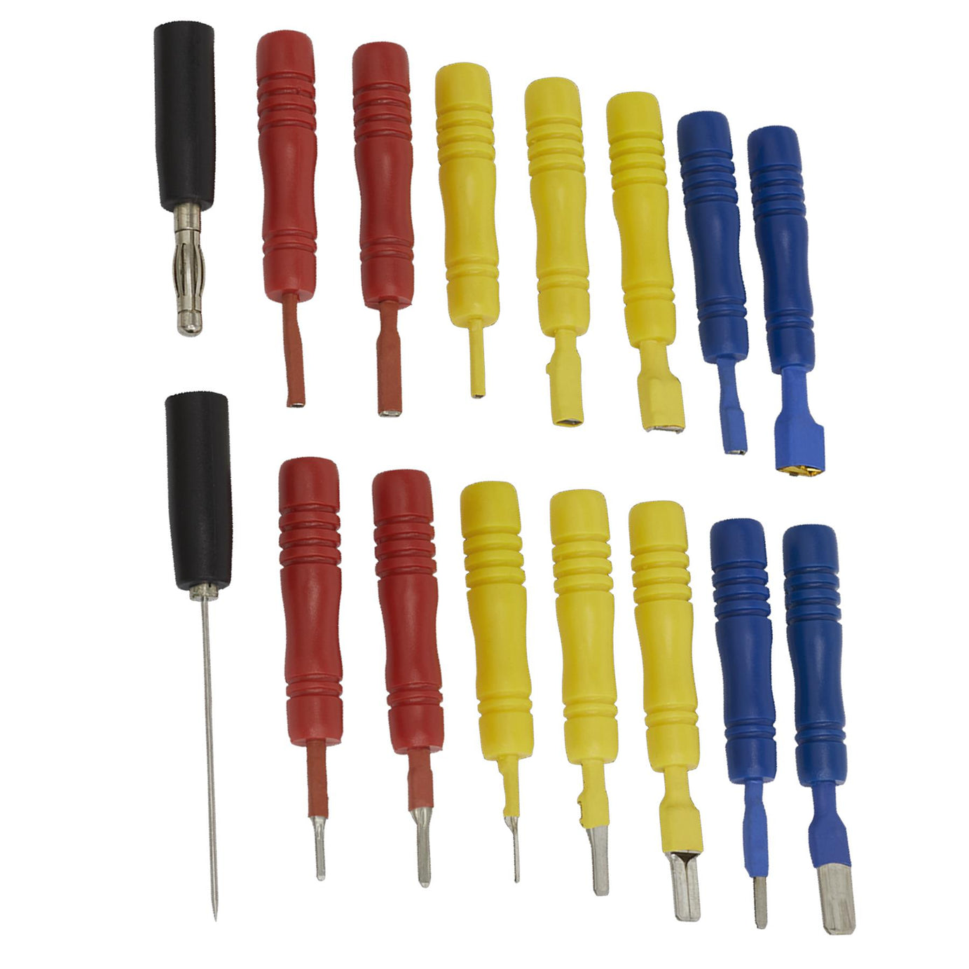 Sealey Test Lead Connector Set 16pc