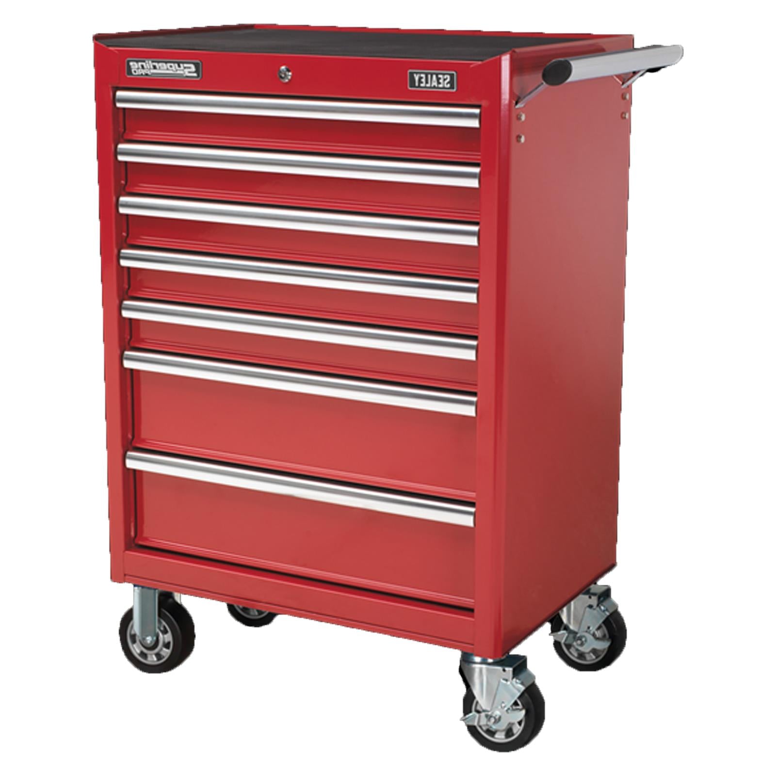 Sealey AP33479 Rollcab 7 Drawer with Ball Bearing Slides - Red