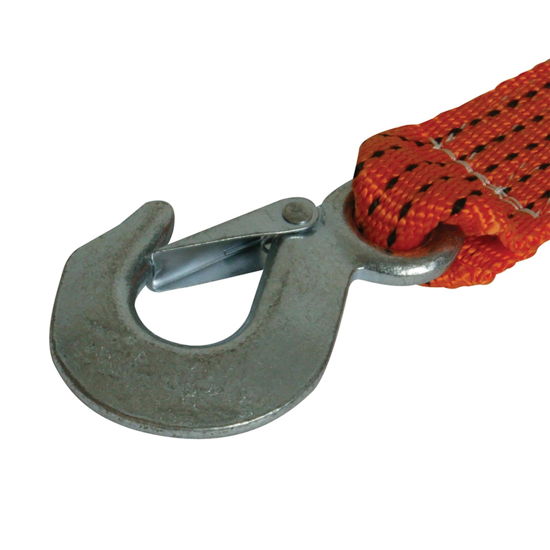 4.5M X 50mm 3T Tow Towing Pull Rope Strap Heavy Duty Road Recovery Car Van 4X4