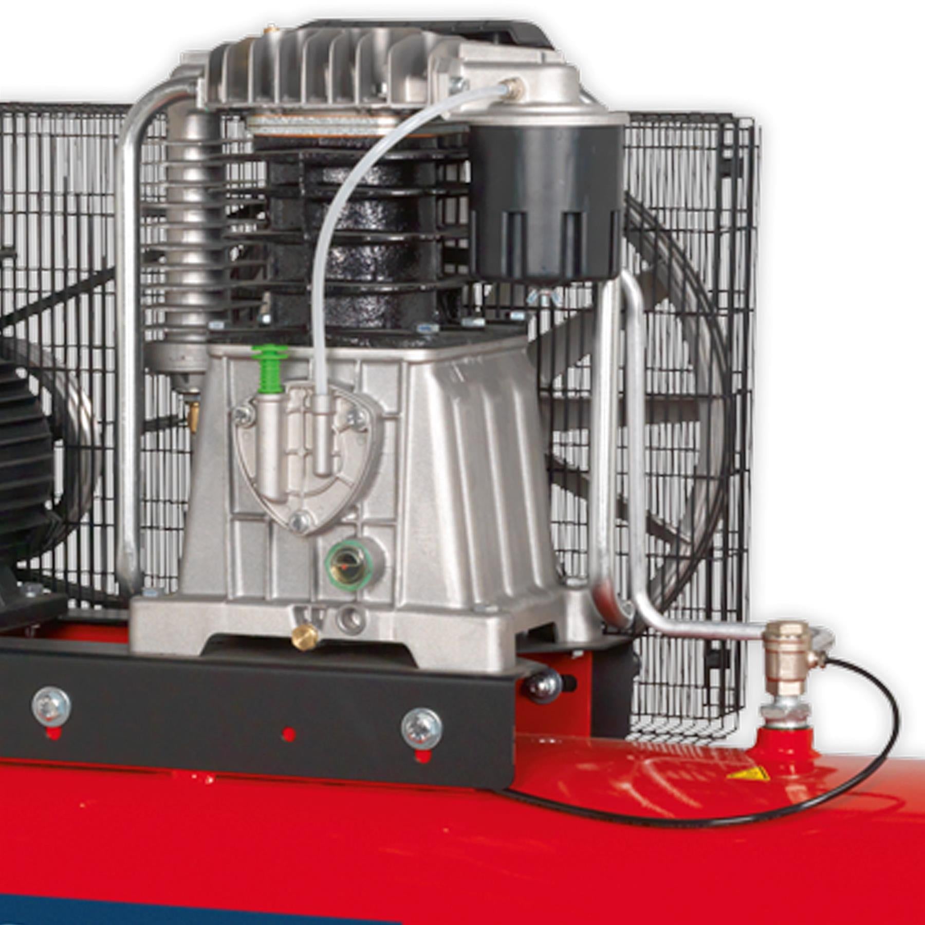 Sealey Compressor 500L Belt Drive 7.5hp 3ph 2-Stage
