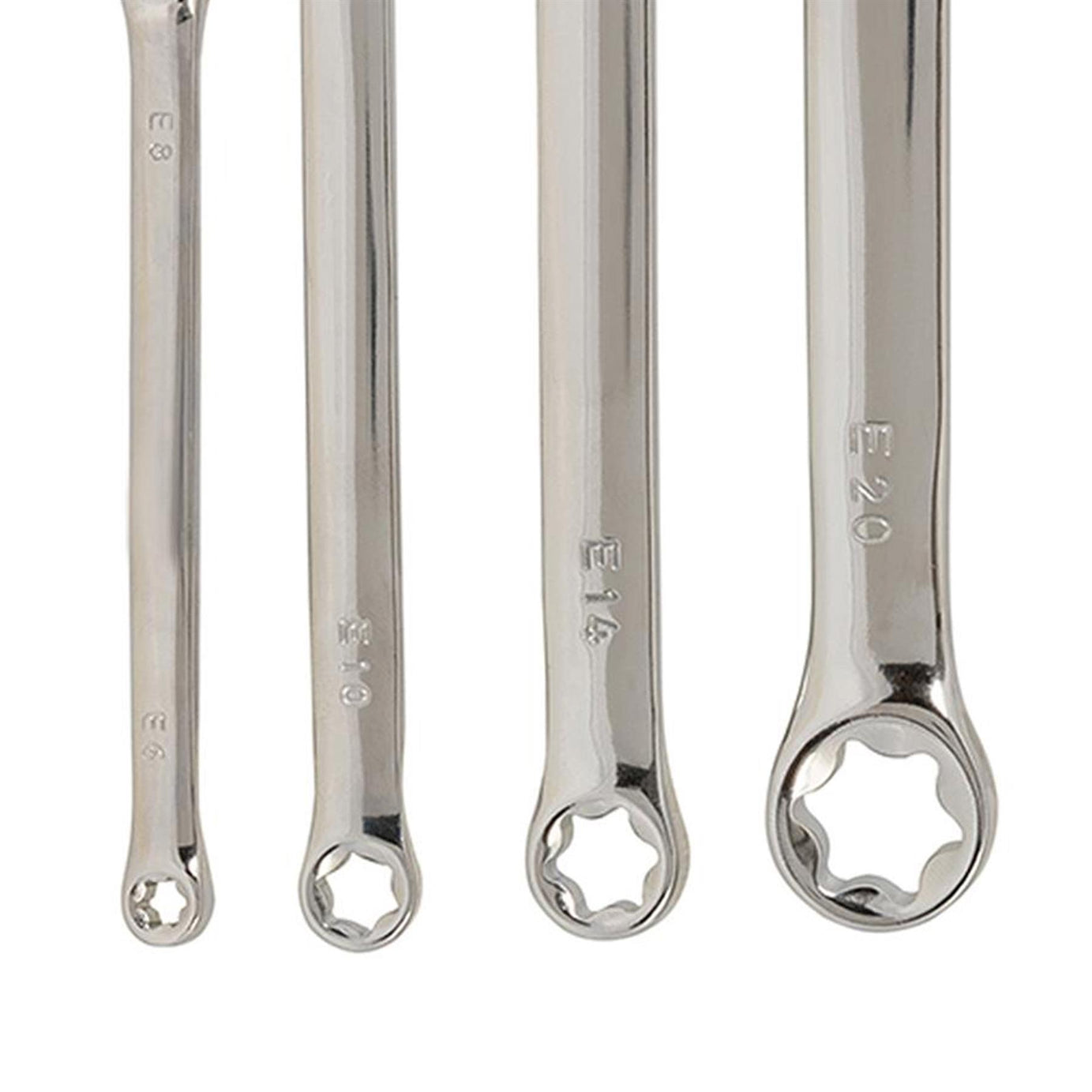 Torx Ring Spanner Set Trx Spanner Set 4Pc In A Nylon Tool Roll