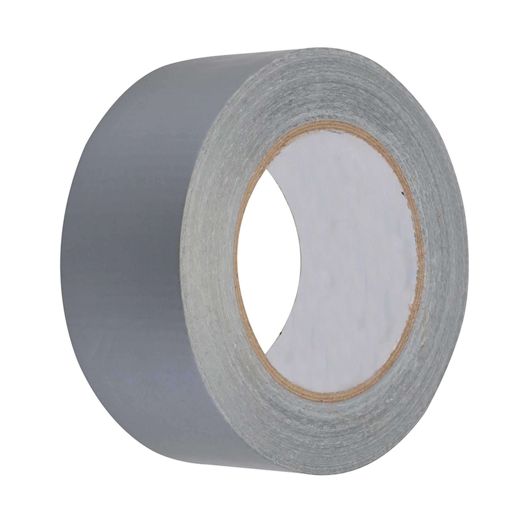 Duct Tape - 50mm X 50M Silver Polyethylene-Coated With Hot-Melt Glue Adhesive