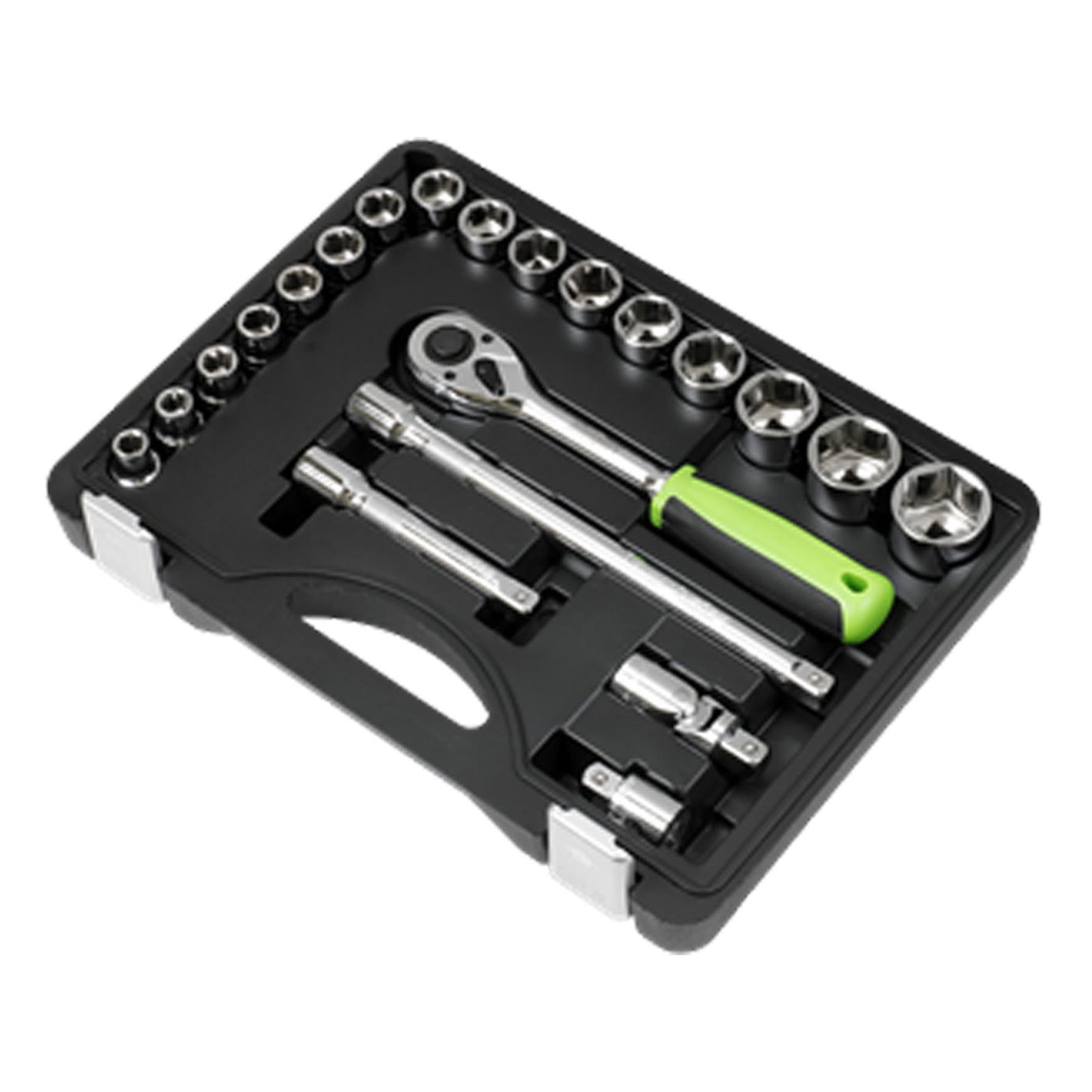 Sealey Socket Set 21pc 1/2"Sq Drive Metric