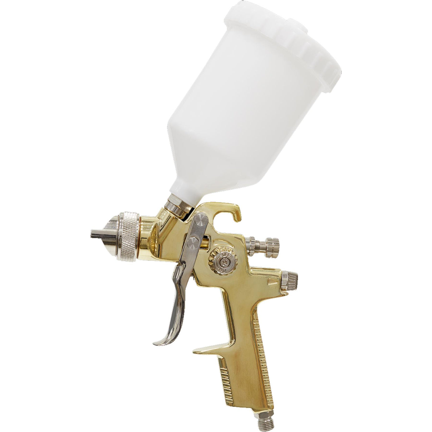 Sealey Gold Series Gravity Feed Spray Gun 1.4mm Set-Up