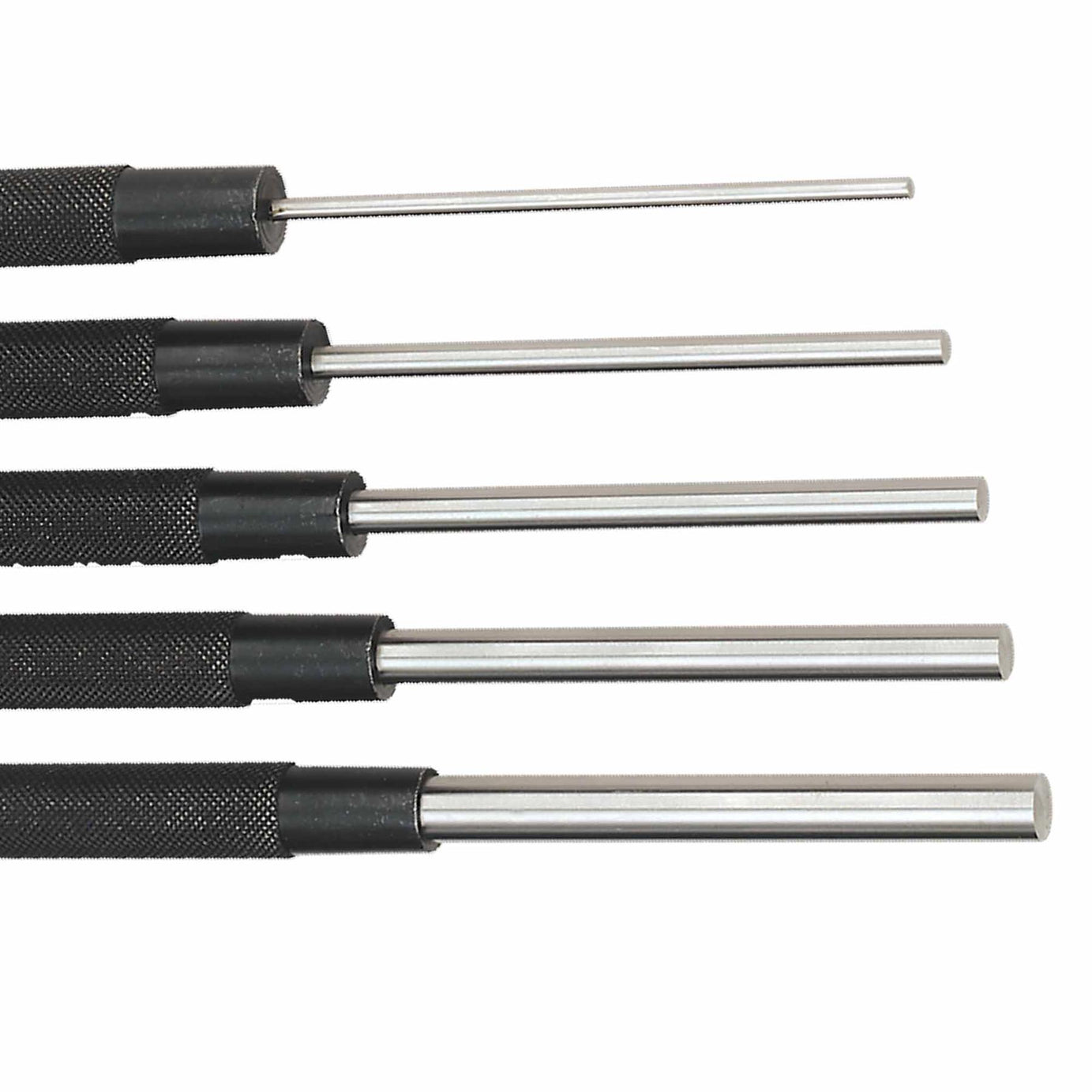 Sealey Parallel Pin Punch Set 5pc Long Pattern