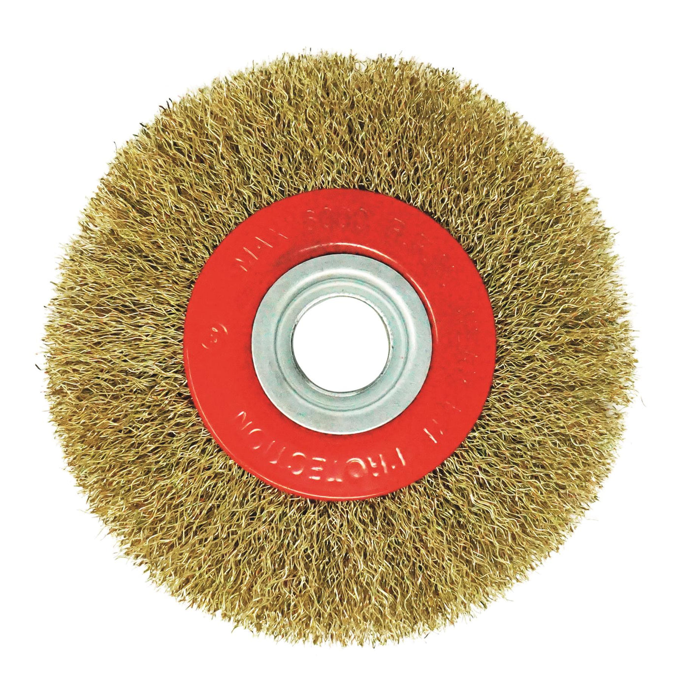 5" 125mm Fine Wire Brush Wheel For Bench Grinder + Adaptor Rings