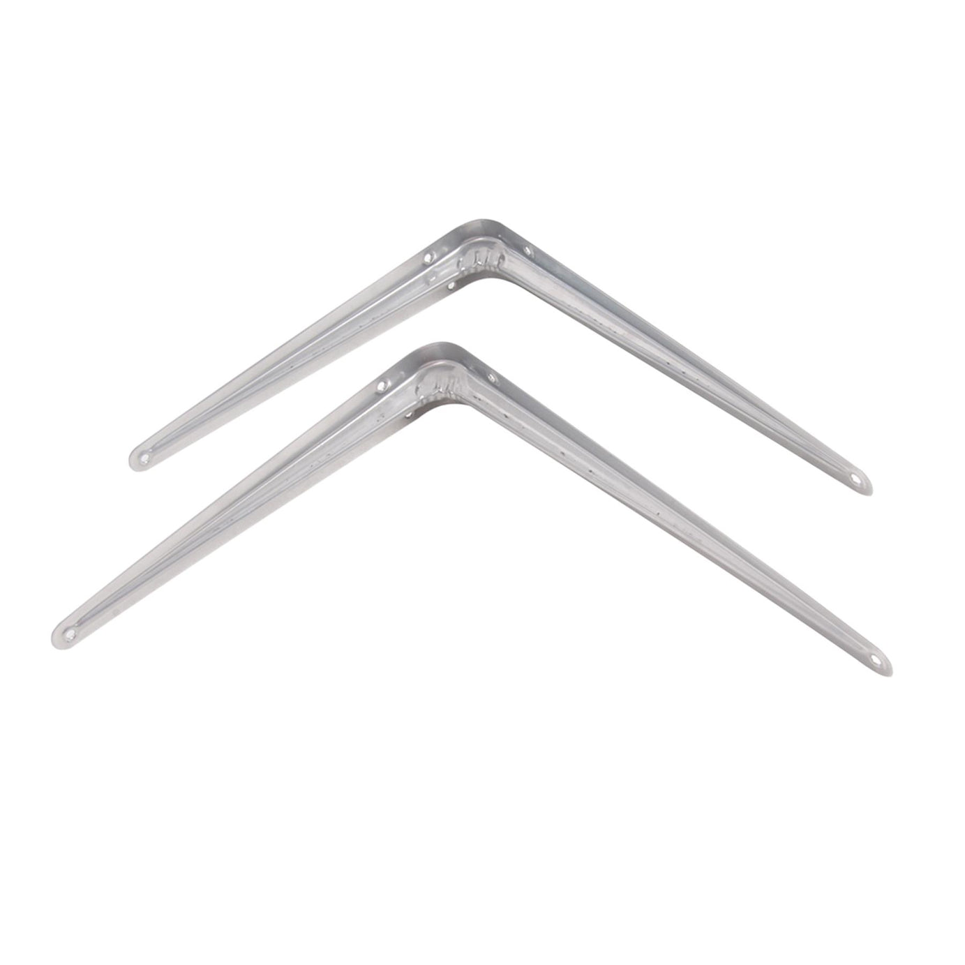 20Pce London Grey Shelf Bracket Display Box - 350 X 300mm Light To Medium Weight