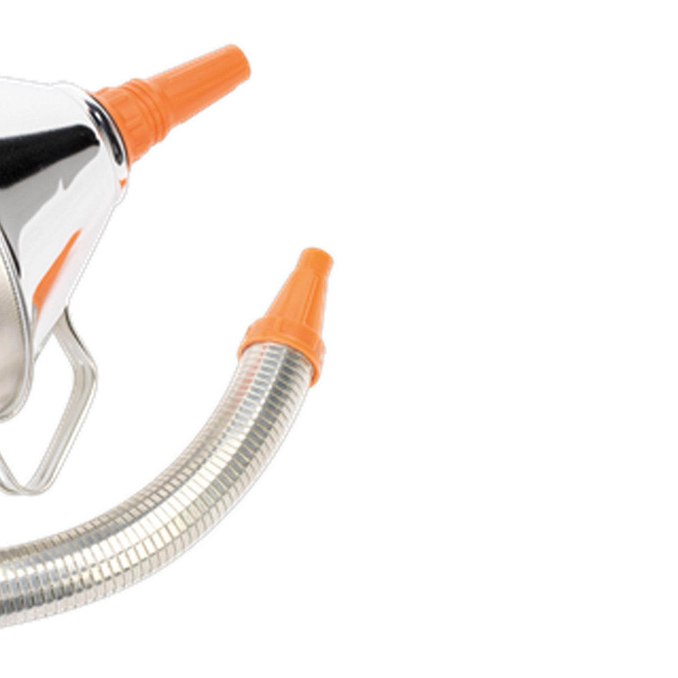 Sealey Funnel Metal with Flexible Spout & Filter �200mm