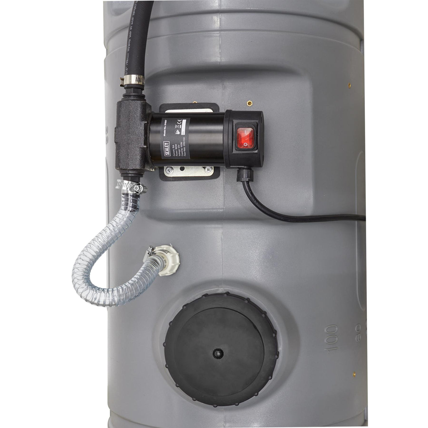 Sealey Portable Diesel Tank 100L 12V electric pump D100T
