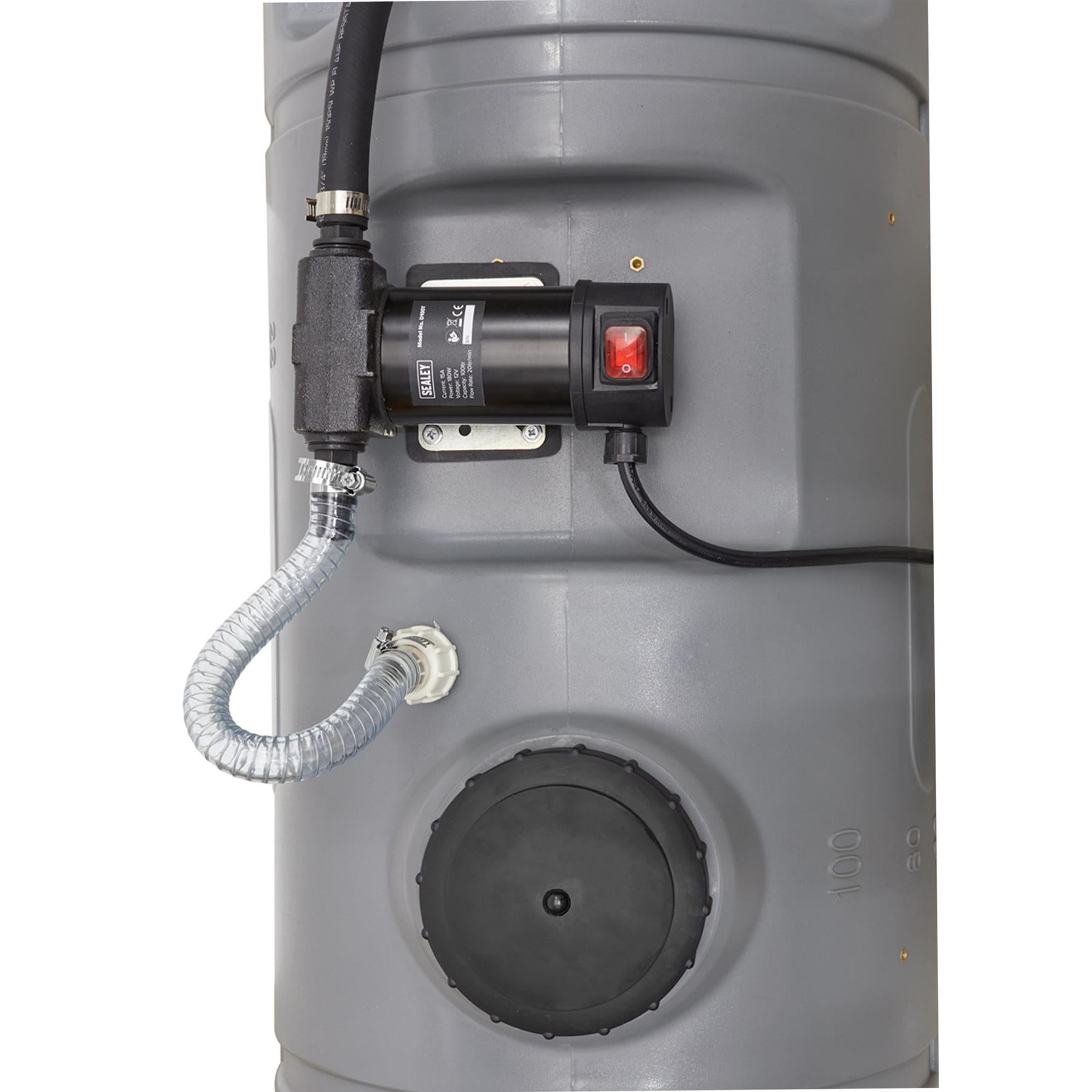 Sealey Portable Diesel Tank 100L 12V electric pump D100T