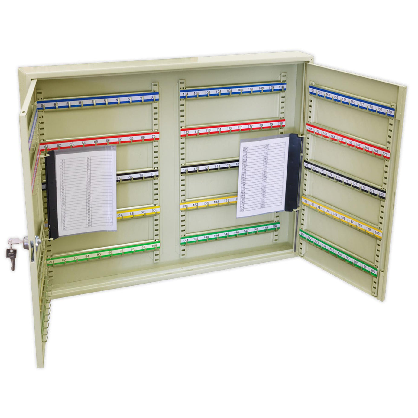 Sealey Key Cabinet 200 Key Capacity Wide