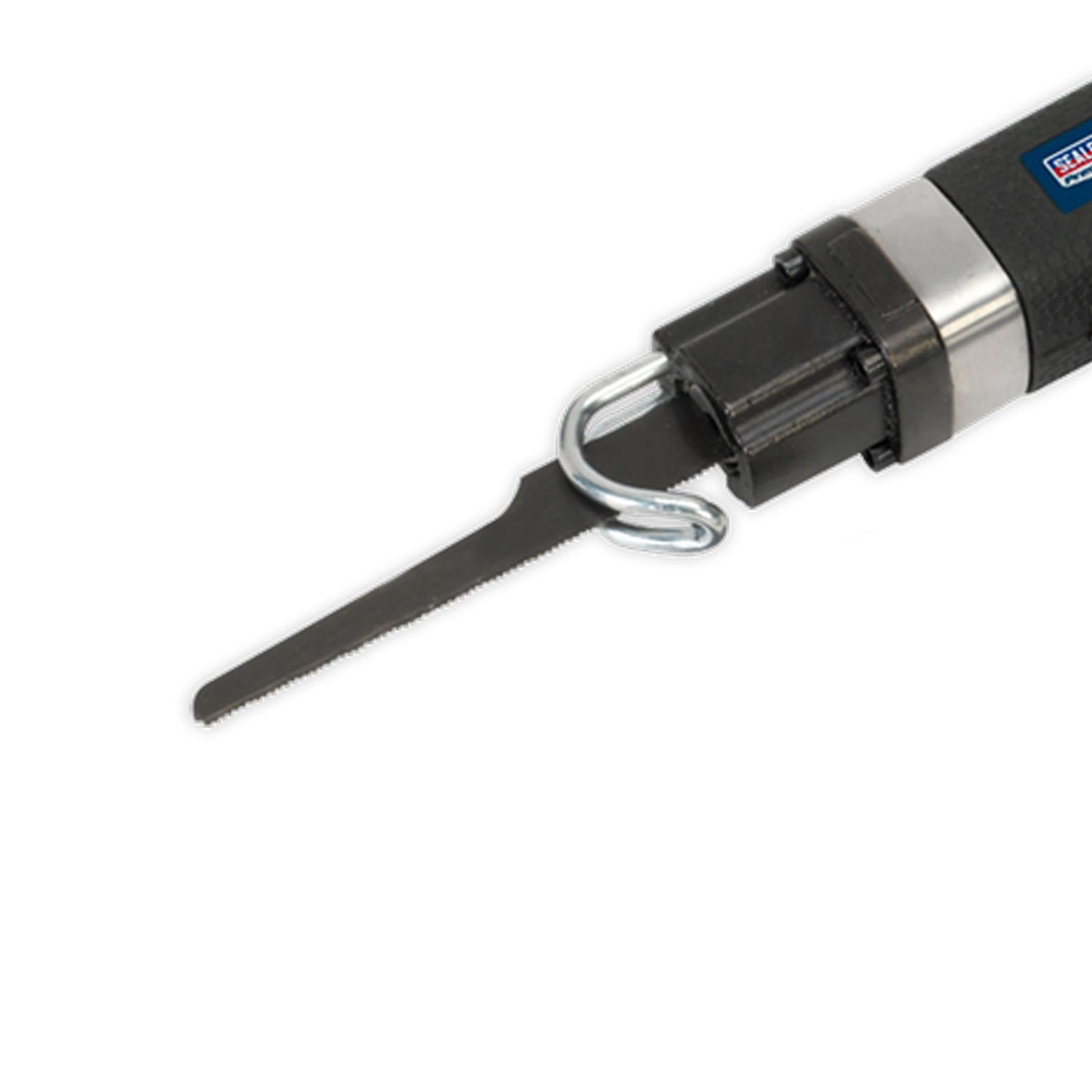 Sealey Air Saw/Needle File Mini Reciprocating Safety Trigger Device