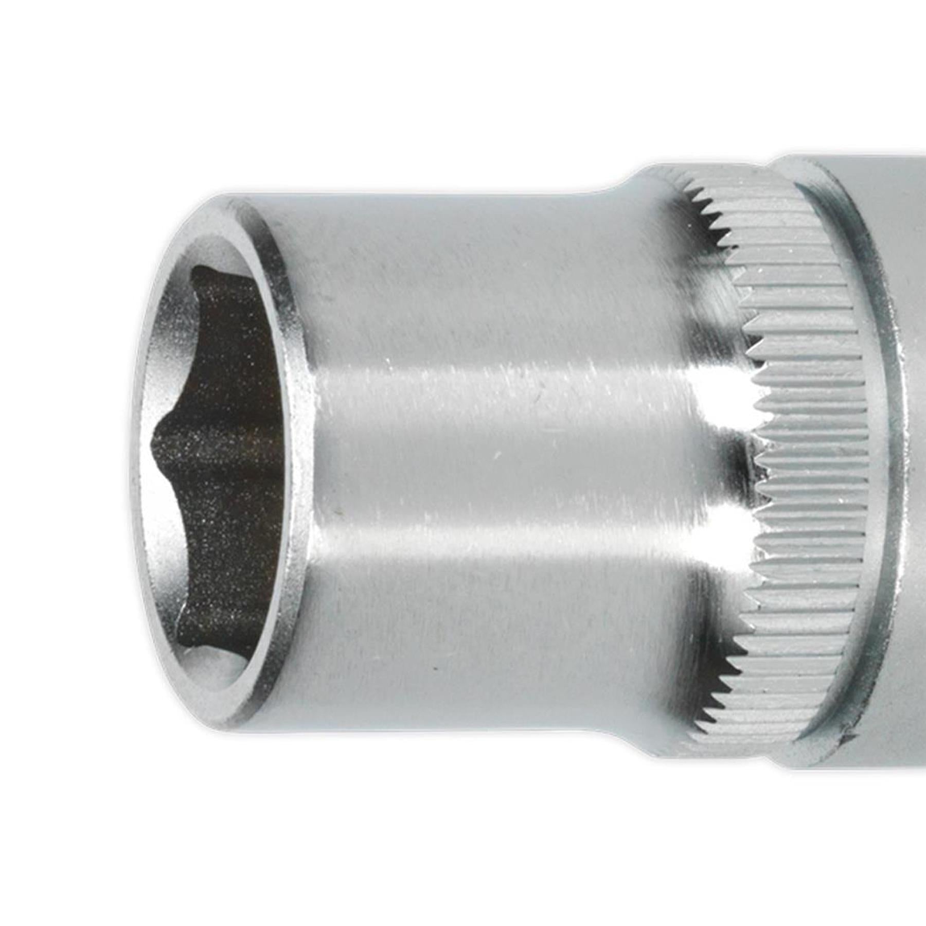 Sealey  WallDrive® Socket 13mm 1/2"Sq Drive Chrome Vanadium Steel