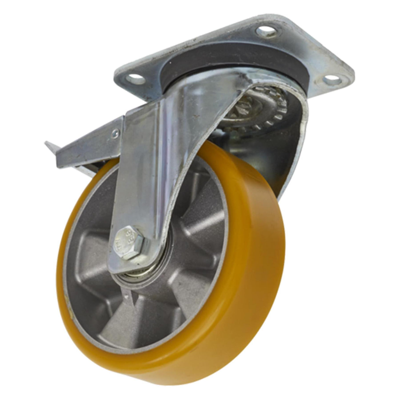 Sealey Castor Wheel Swivel Plate with Total Lock 160mm