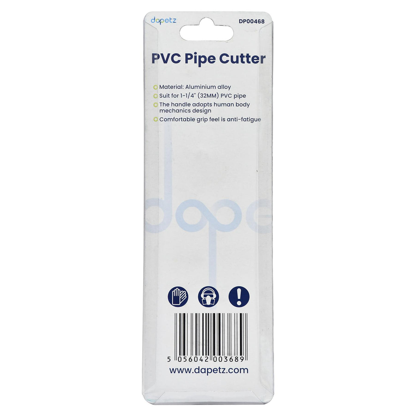 Plastic Polythene PVC Pipe Rubber Neoprene Hose Cutter 36mm