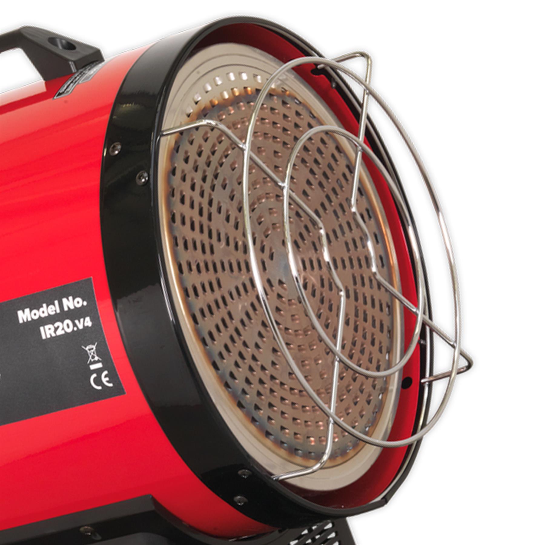 Sealey Infrared Paraffin/Kerosene/Diesel Heater 20.5kW 230V