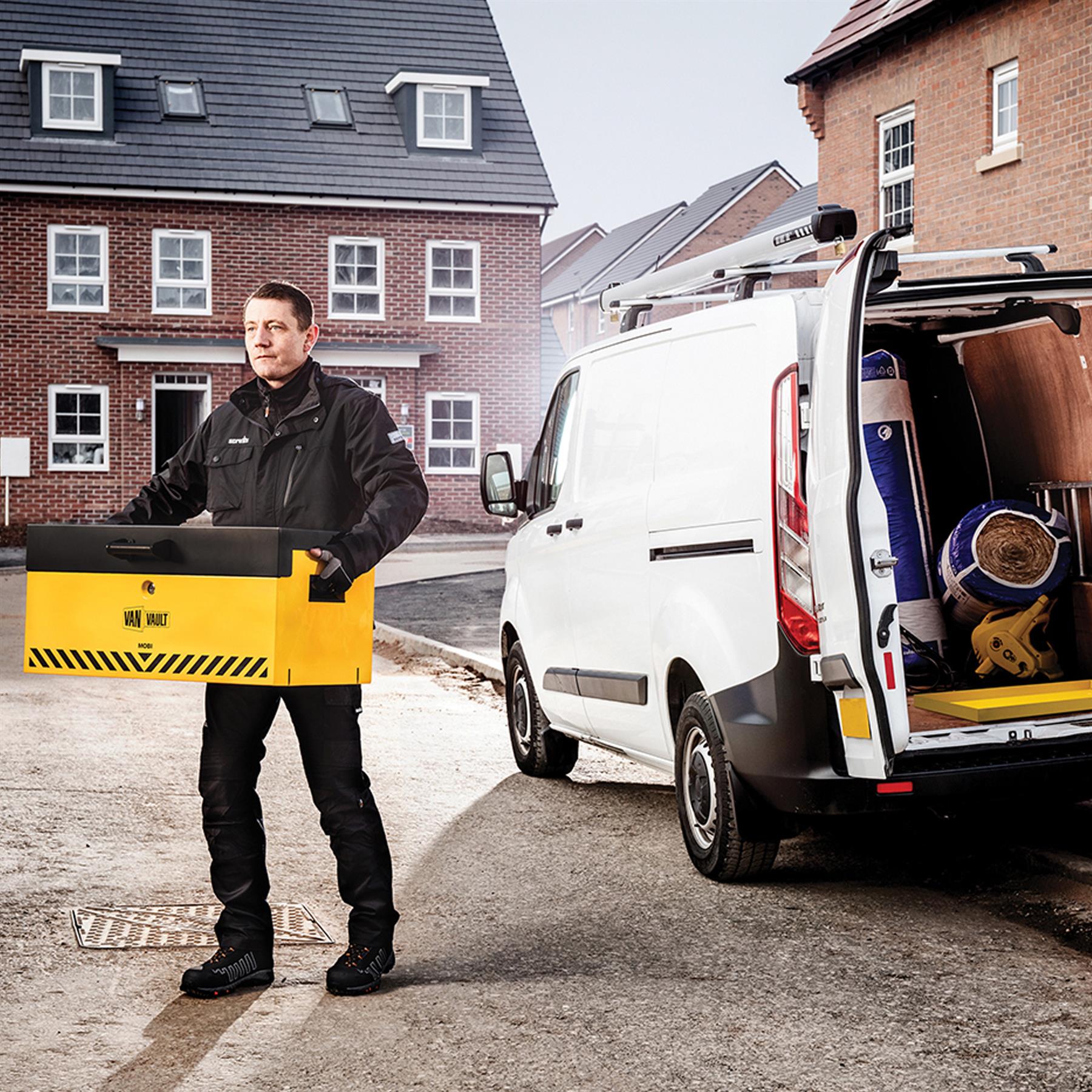 Van Vault Van Vault Mobi with Docking Station 780 x 415 x 370mm