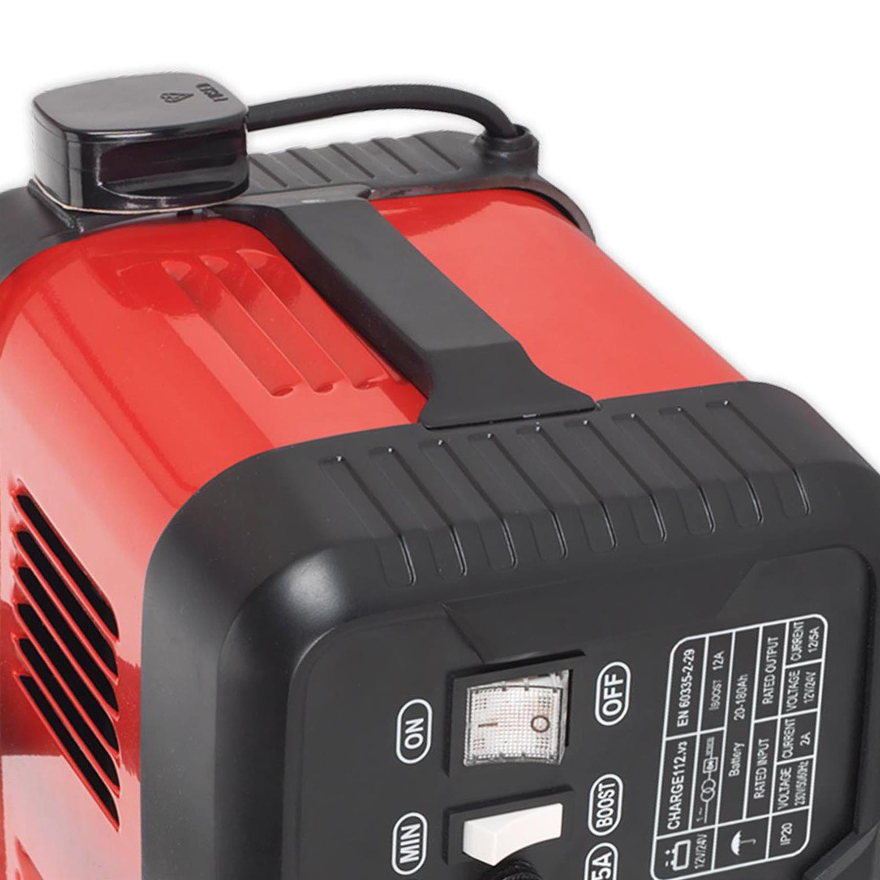 Sealey CHARGE112 Battery Charger 16Amp 12/24V 230V