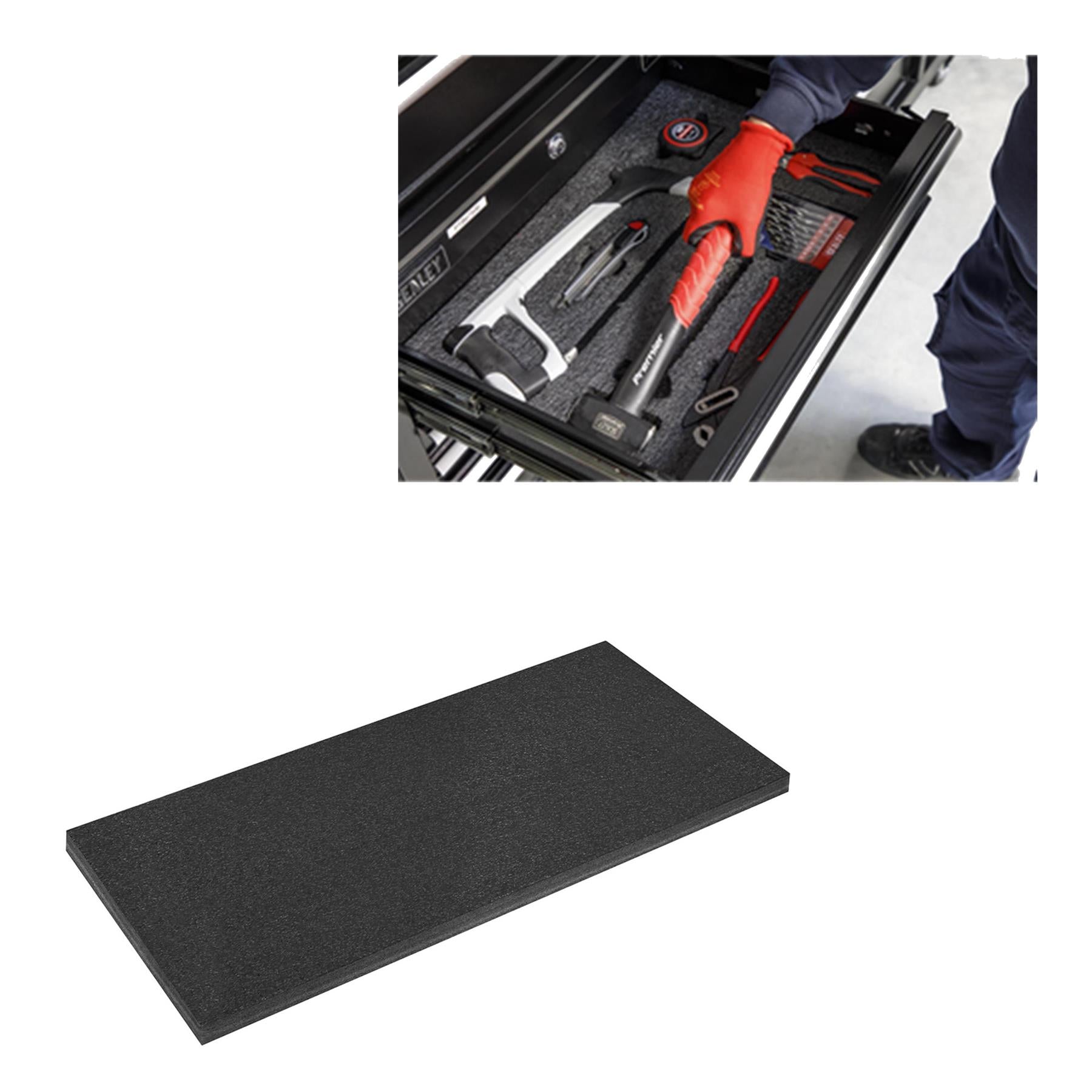 Sealey Easy Peel Shadow Foam Black/Black 1200 x 550 x 50mm